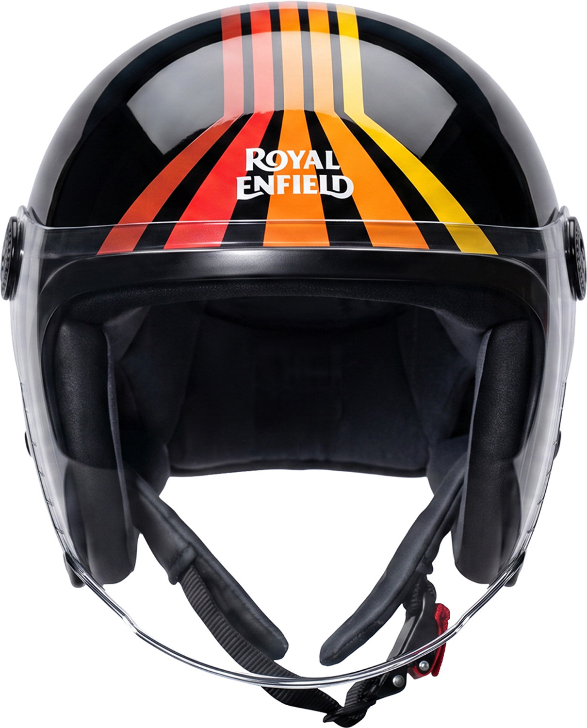 Image of ROYAL ENFIELD REDDITCH RIDE MORE Open Face ISI & DOT Motorbike Helmet Motorbike Helmet