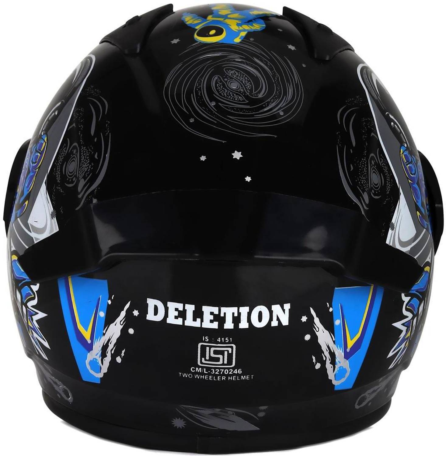 IRONVAULT Wonder Rainbow Visor Motorbike Helmet - Image 4