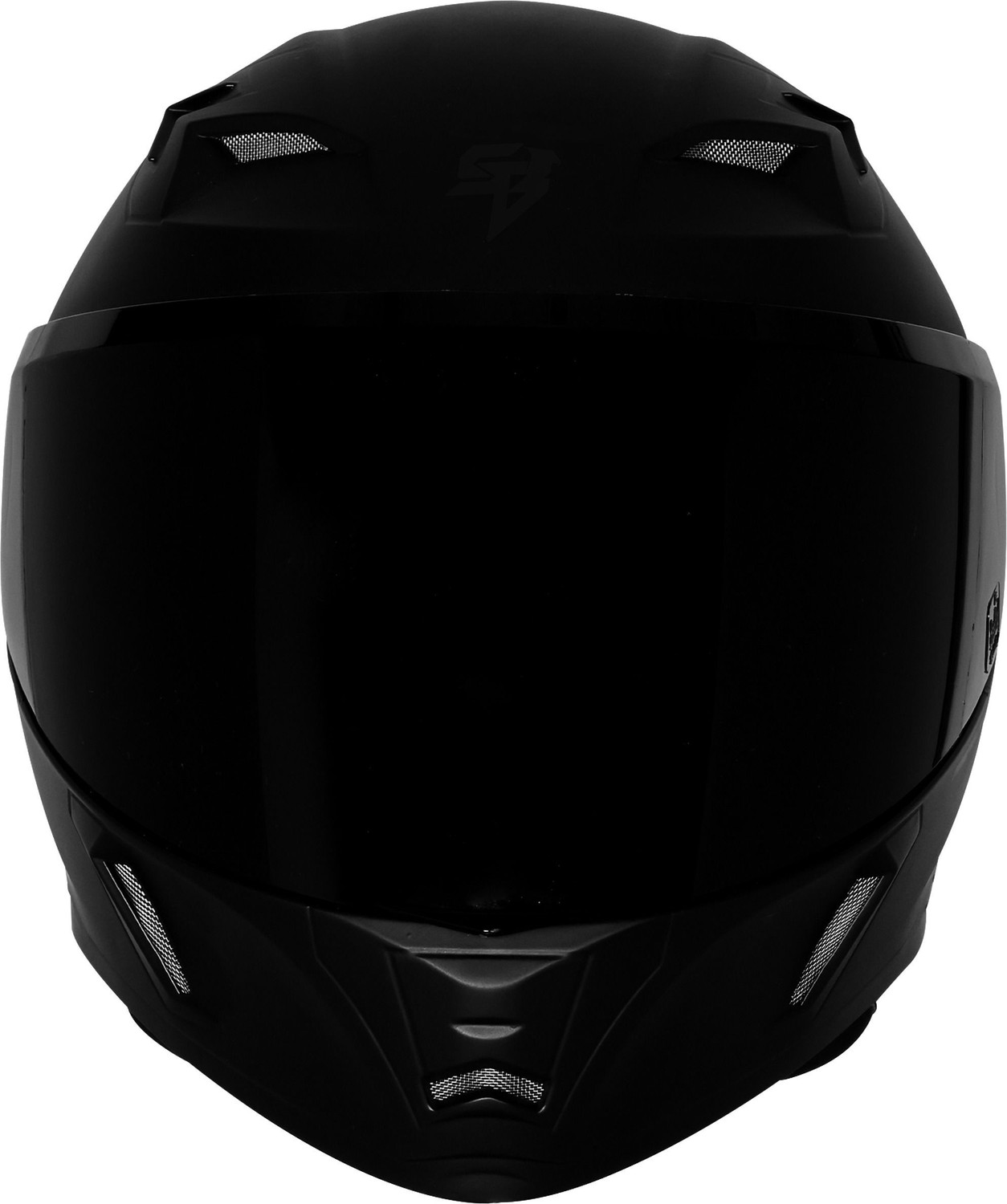 Image of Steelbird Air Sba-11 ISS Tornado Dot & ISI Certified Full Face with Red Reflector Large Motorsports Helmet
