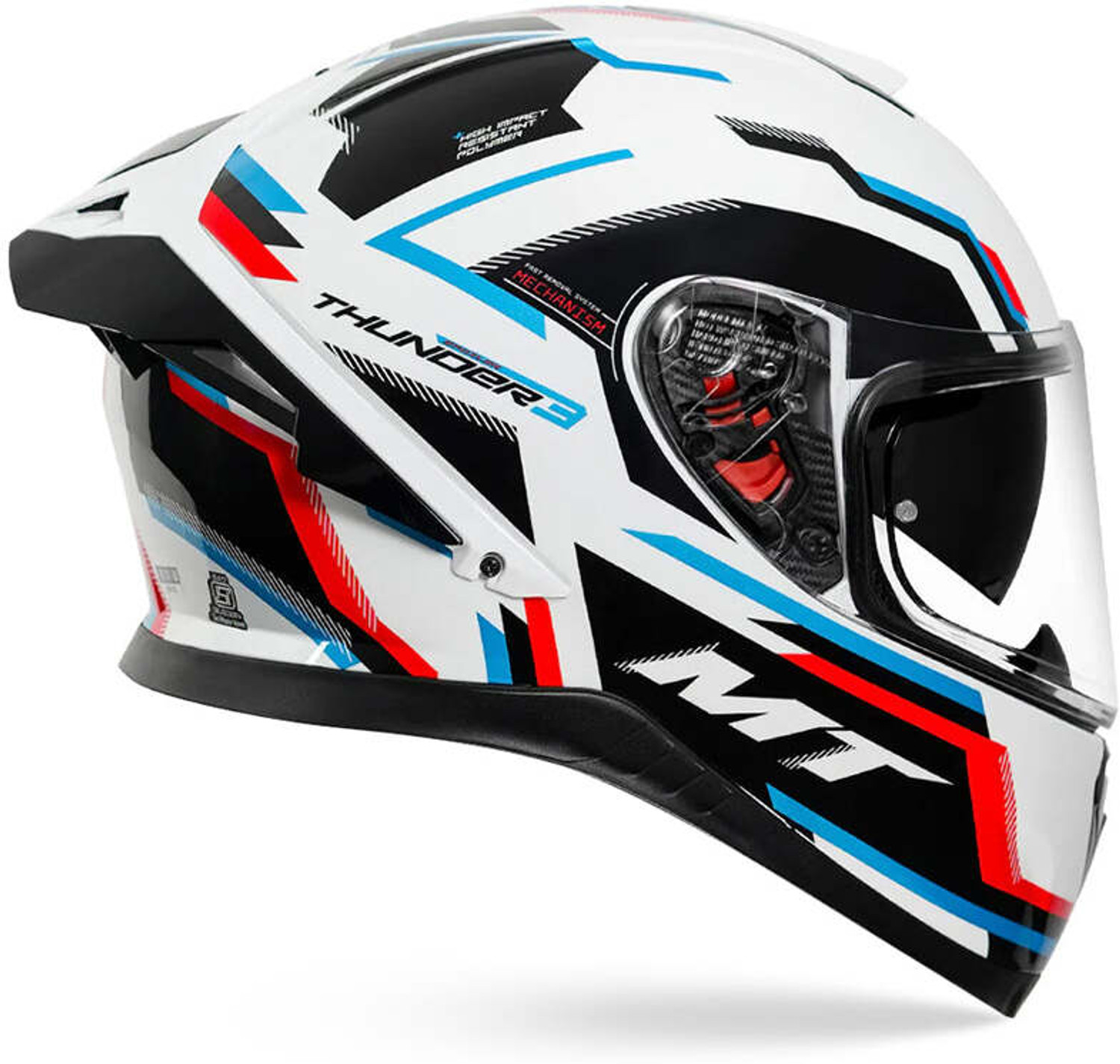Image of MT HELMETS Thunder 3 Sv Pro Blaze A7 Motorsports Helmet