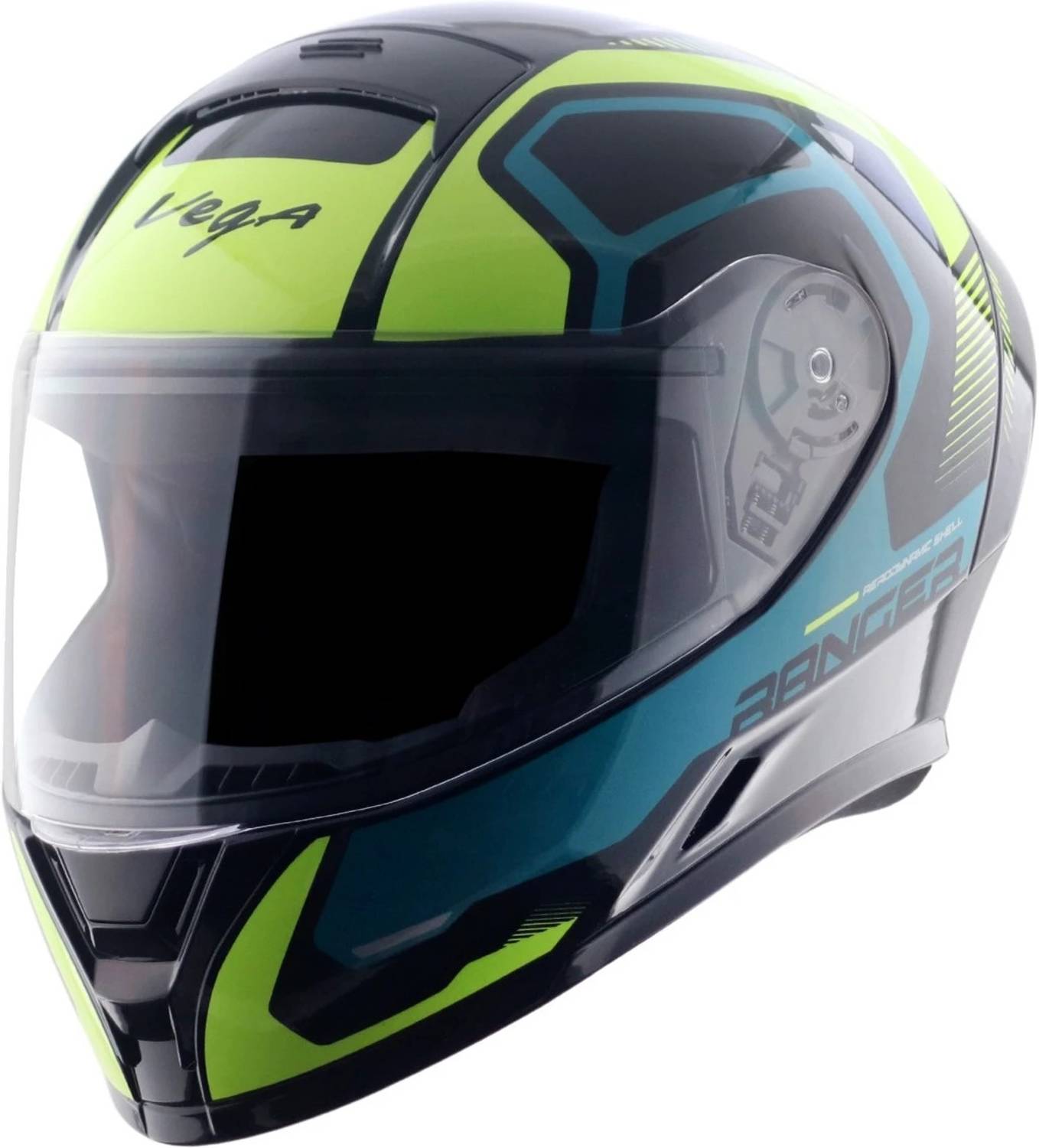 VEGA Ranger Crew Motorbike Helmet Black - Image 1