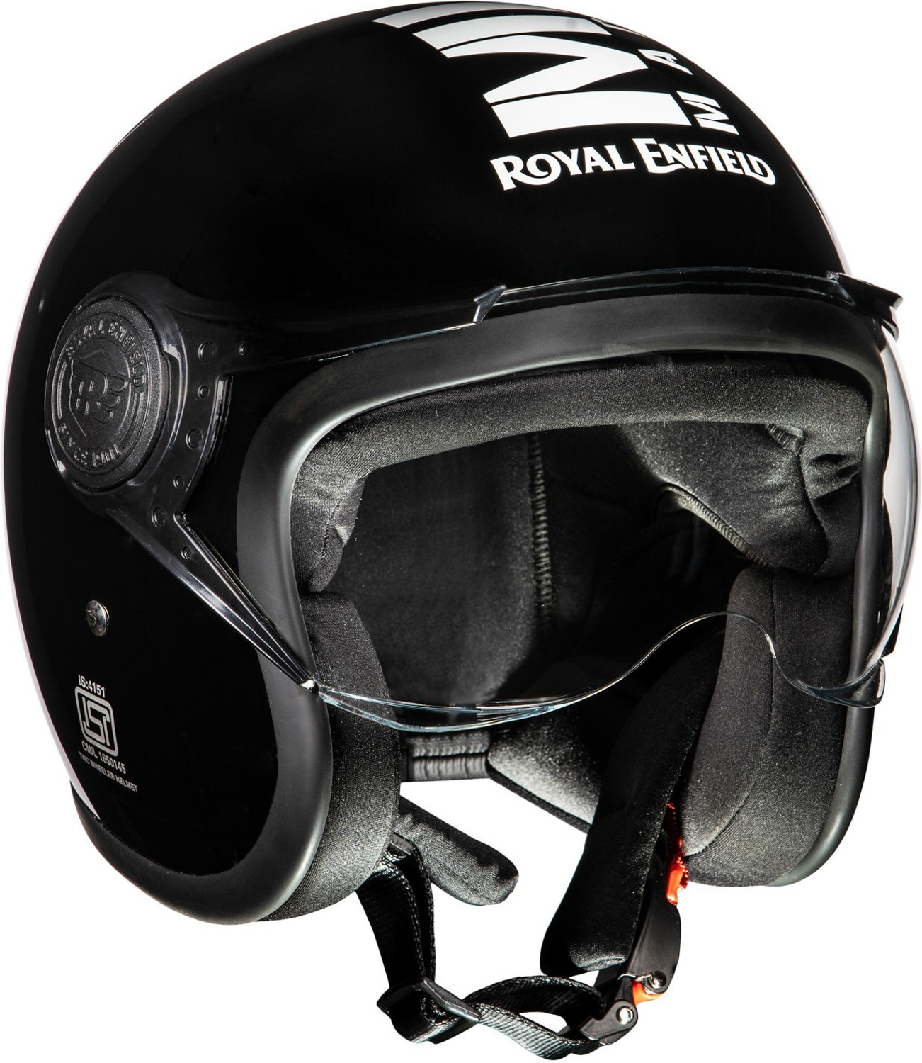 Image of ROYAL ENFIELD MLG Open Face with Visor Motorbike Helmet