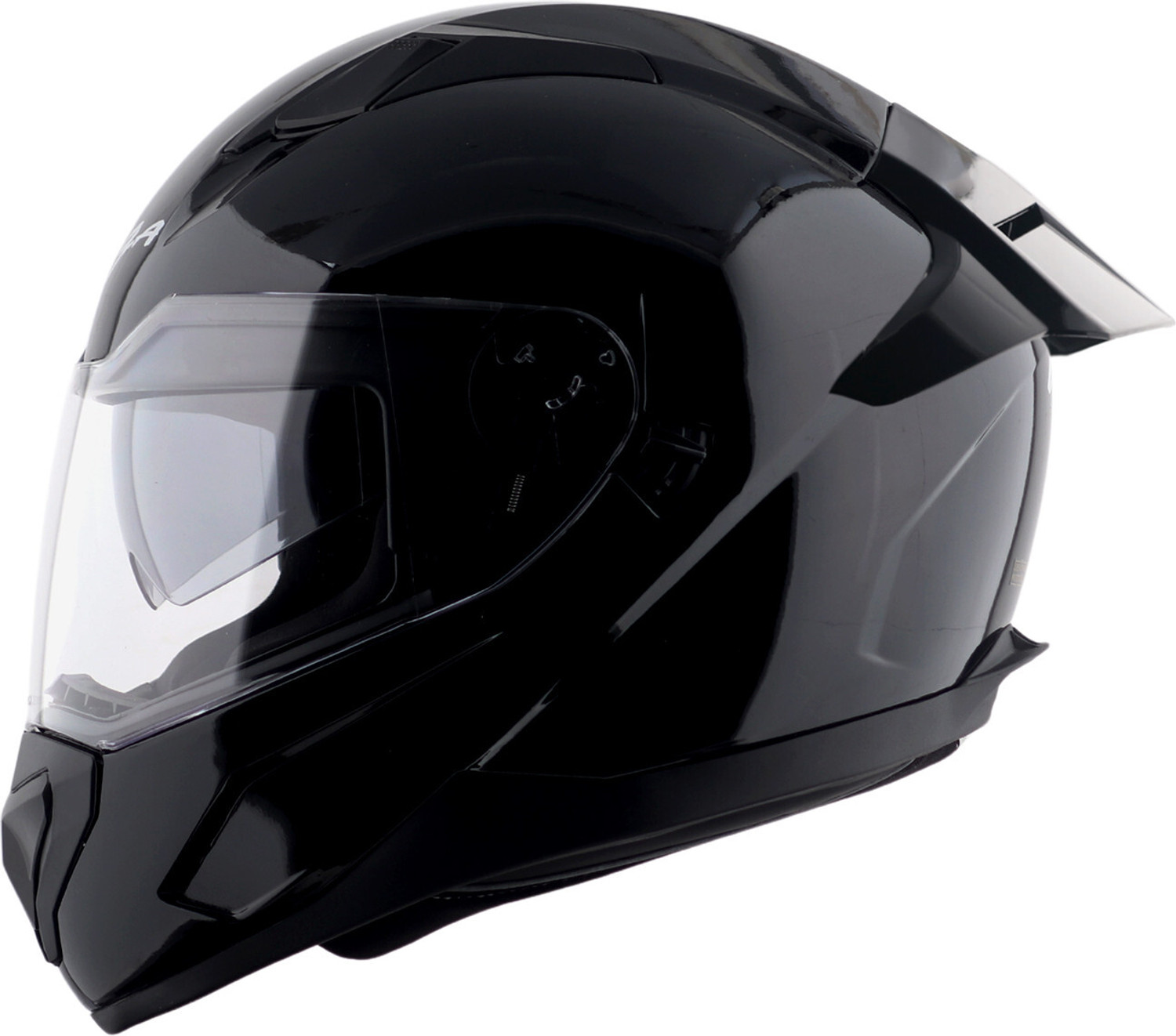 Image of VEGA Rapid DV with Spoiler and Extra Smoke Visor Motorbike Helmet