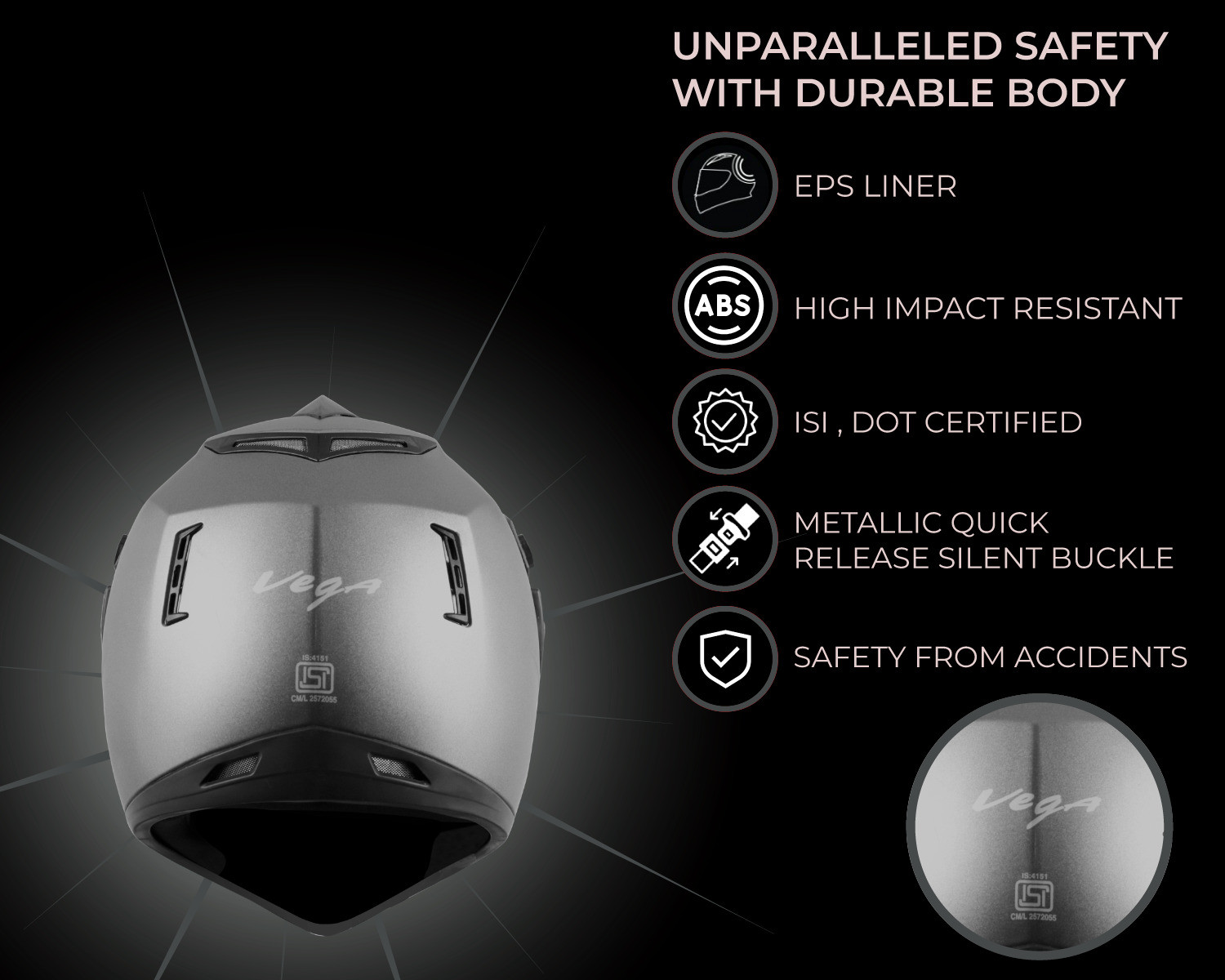 Image of VEGA Off Road D /V Motorbike Helmet