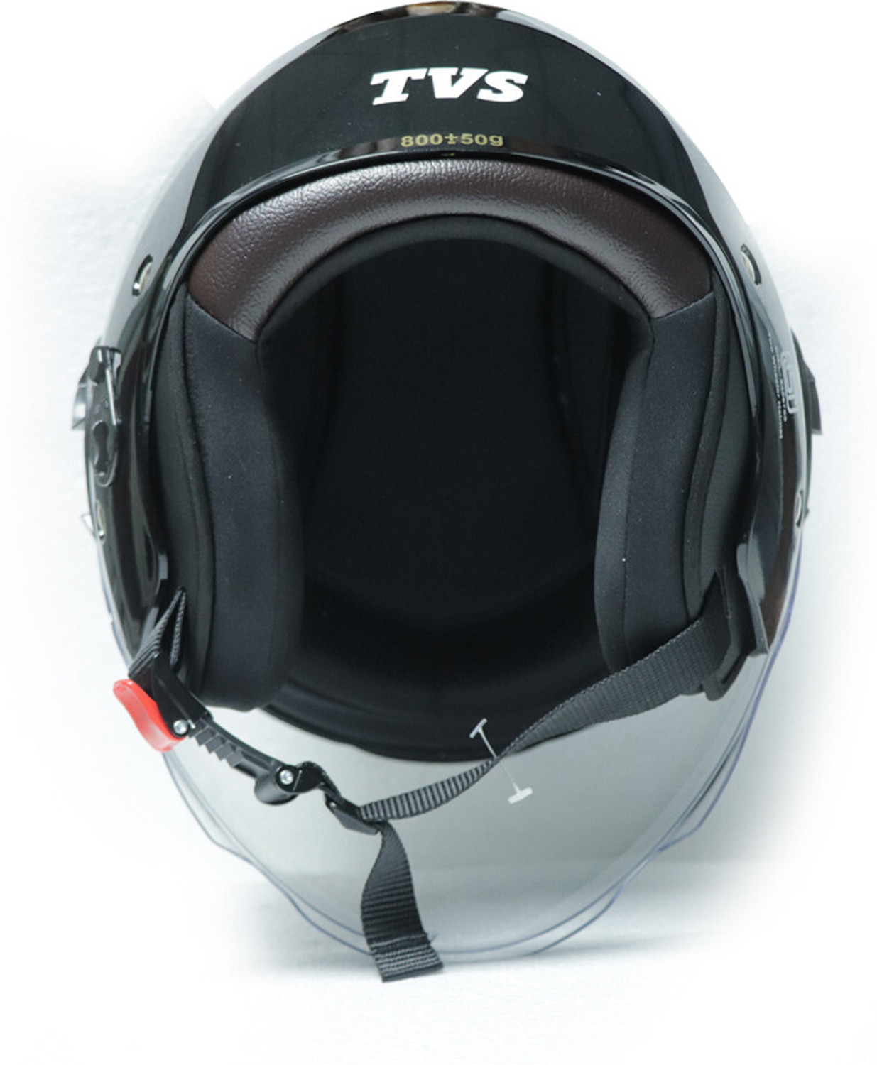 Image of TVS DFL Motorbike Helmet (Black)