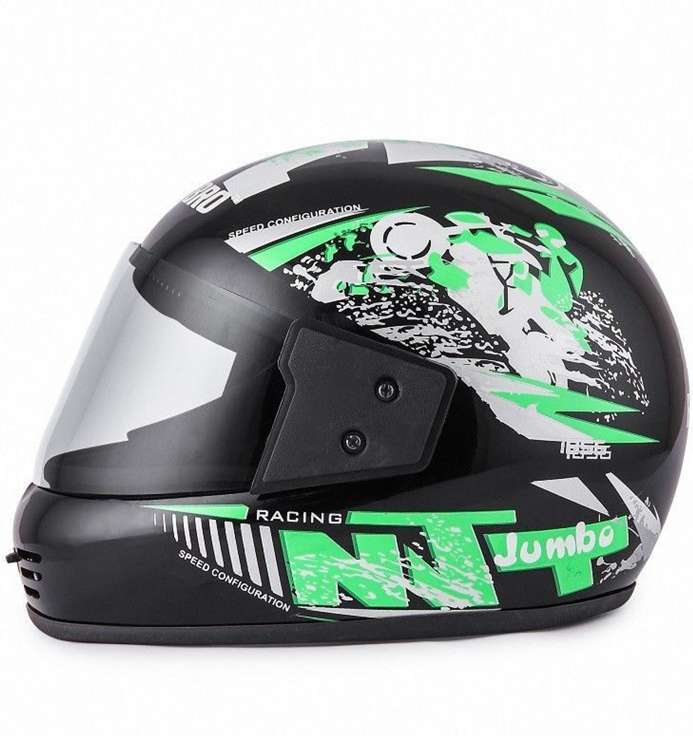 Image of Riybro Full Face ISI Marked with Adjustable strap fro Men & Women Bike & Scooty Riding Motorbike Helmet