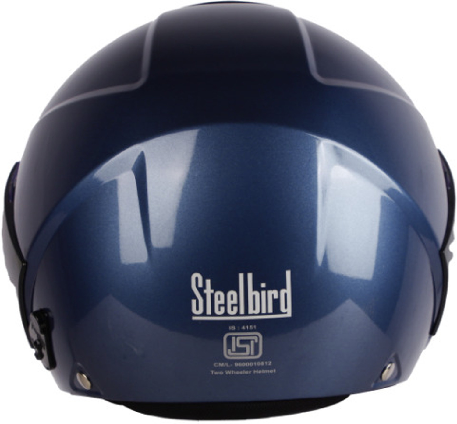 Image of Steelbird Air Sbh-5 Triple Nine ISI Certified Open Face Glossy 600mm Large Motorbike Helmet