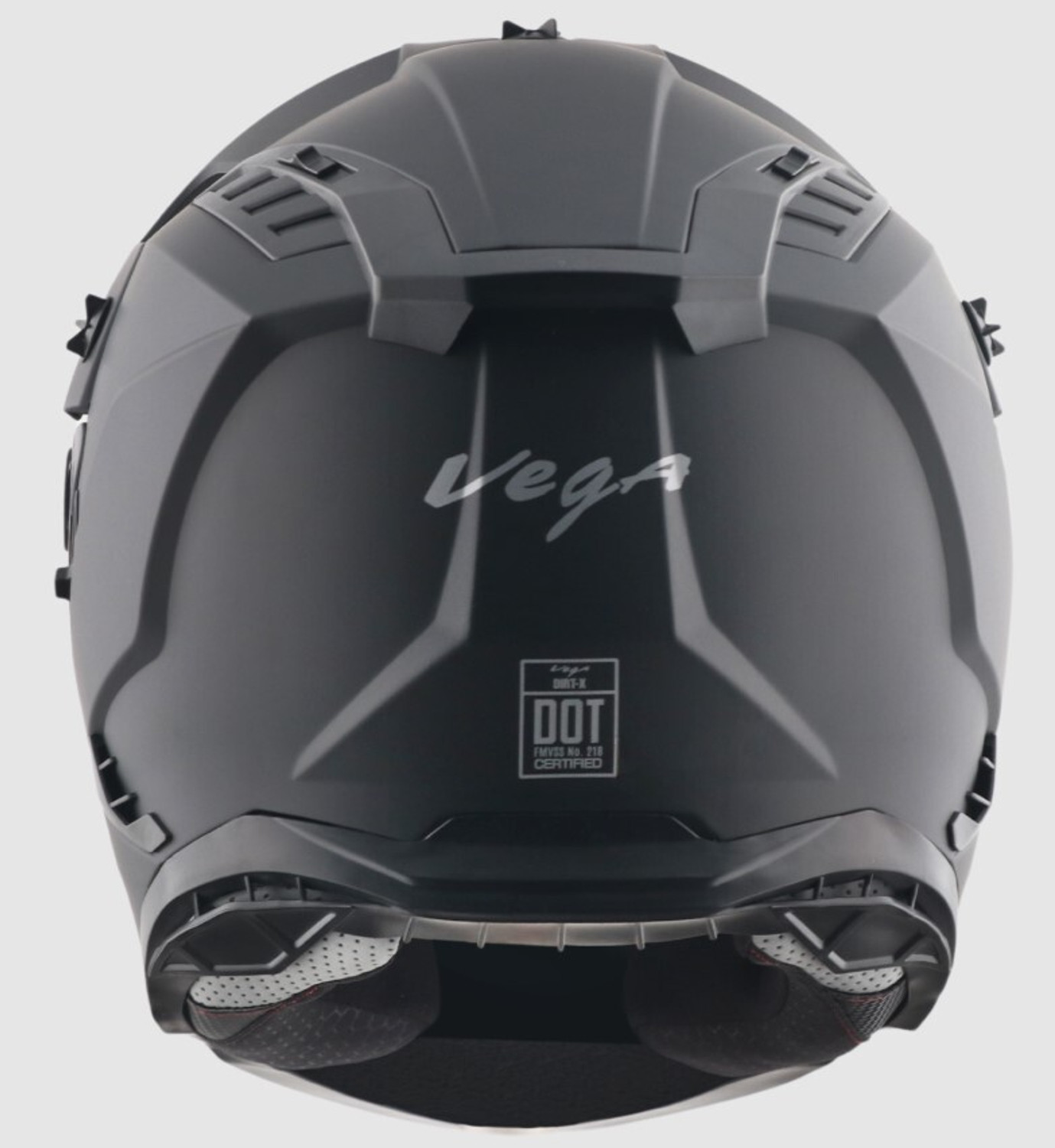 Image of VEGA VF-11 Dirt-X Solid Motorbike Helmet