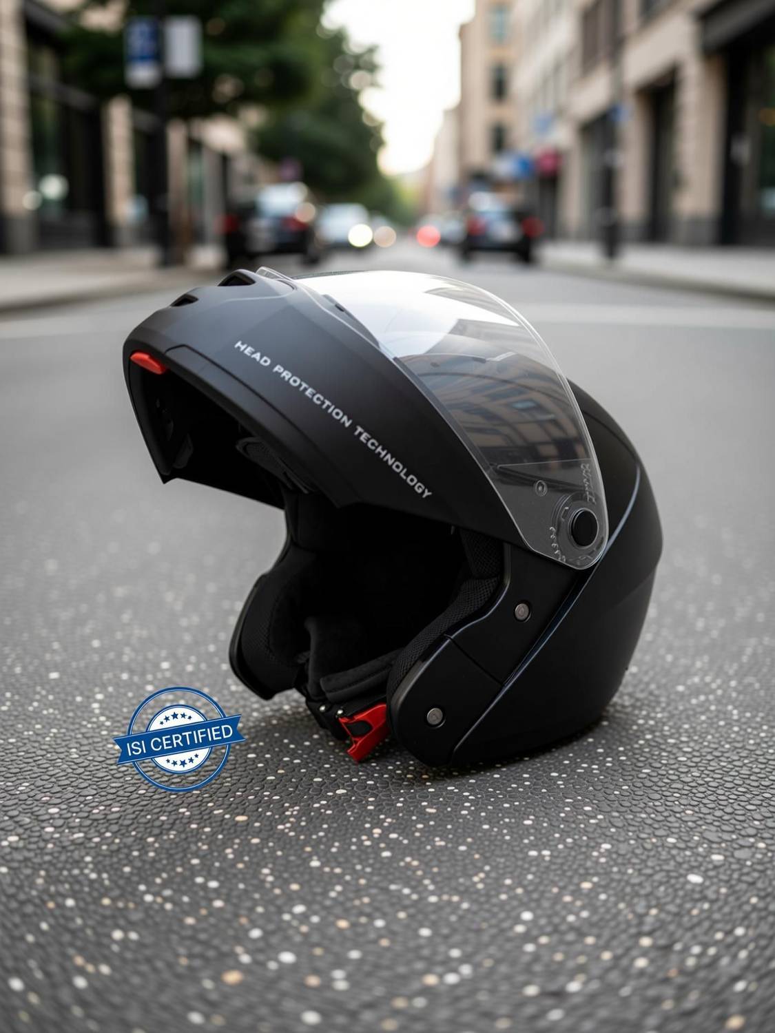 STUDDS NINJA ELITE Motorbike Helmet Black - Image 3