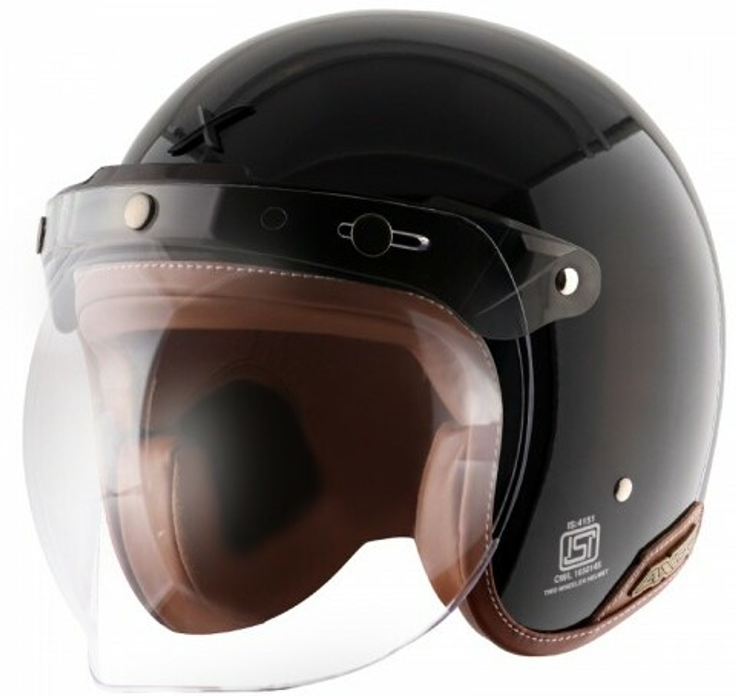 Image of Axor RETRO JET Motorbike Helmet