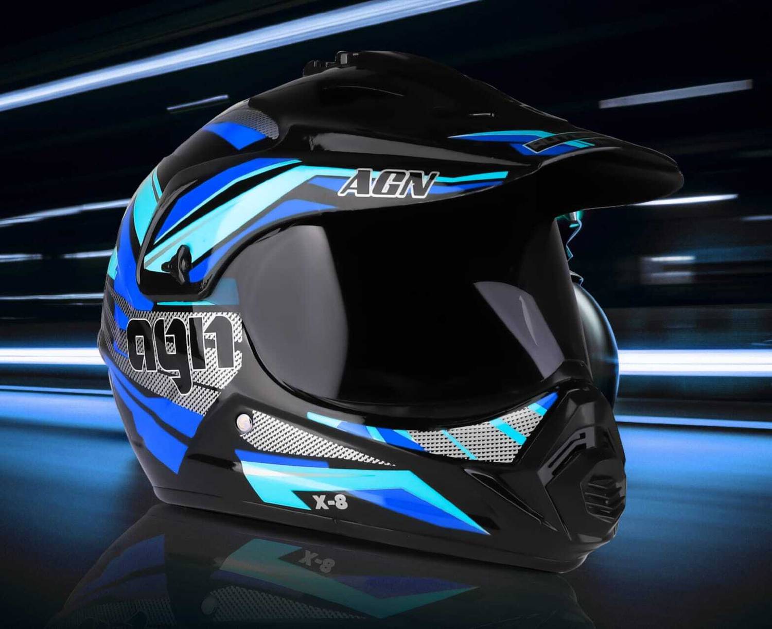 IRONVAULT ABS Unisex Motorbike Helmet with Unbreakable Visor - Image 2