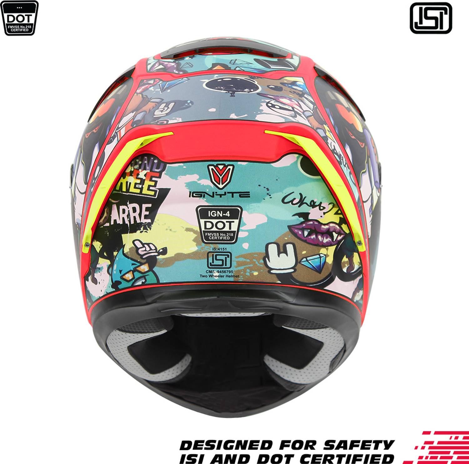 IGNYTE IGN-4 Subway Surfer Full Face Helmet - Image 5