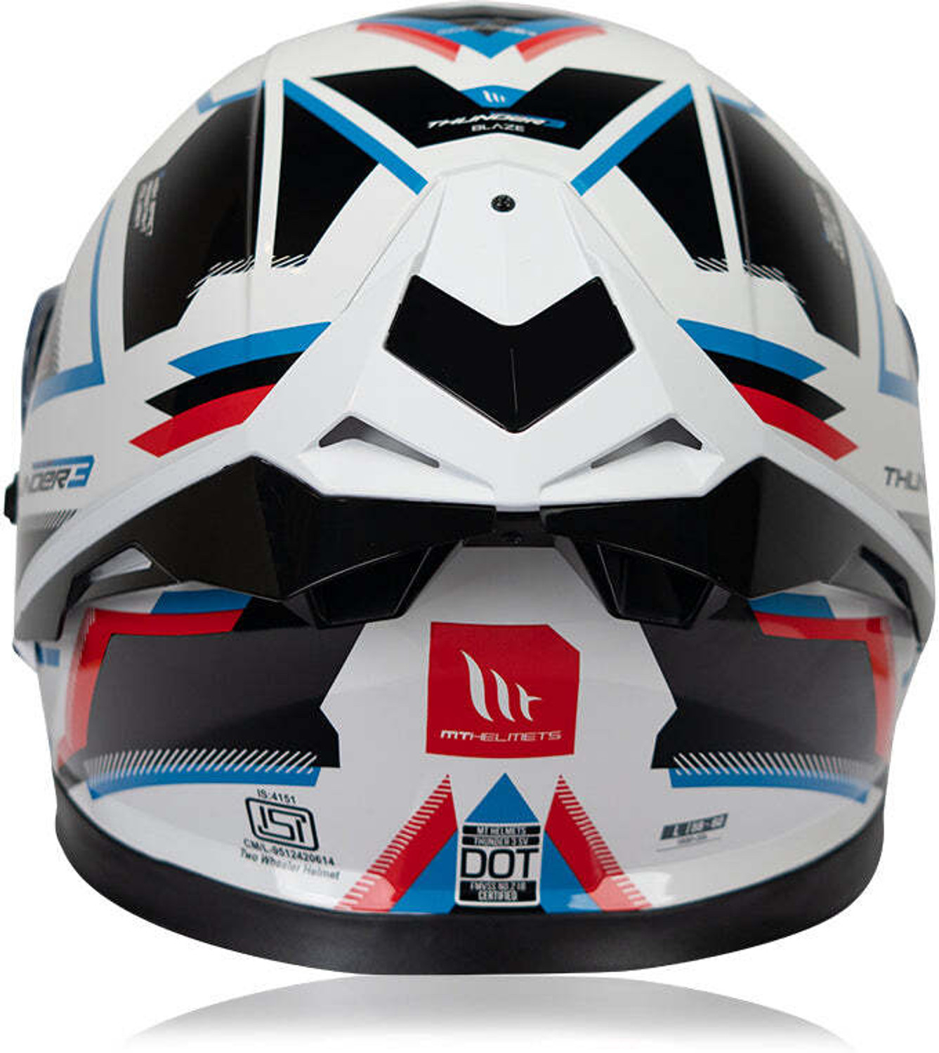 Image of MT HELMETS Thunder 3 Sv Pro Blaze A7 Motorsports Helmet