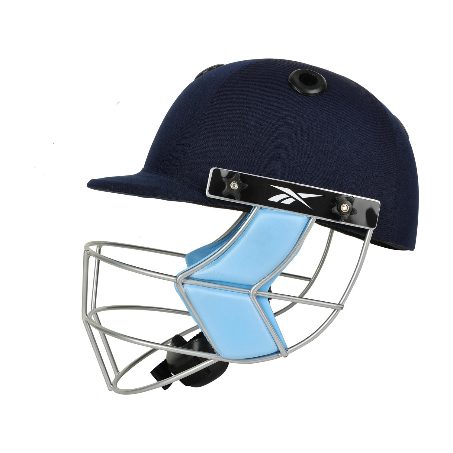 Image of REEBOK Super Drive (Adjustable Steel Grill) M-Size, Lightweight Cricket Helmet