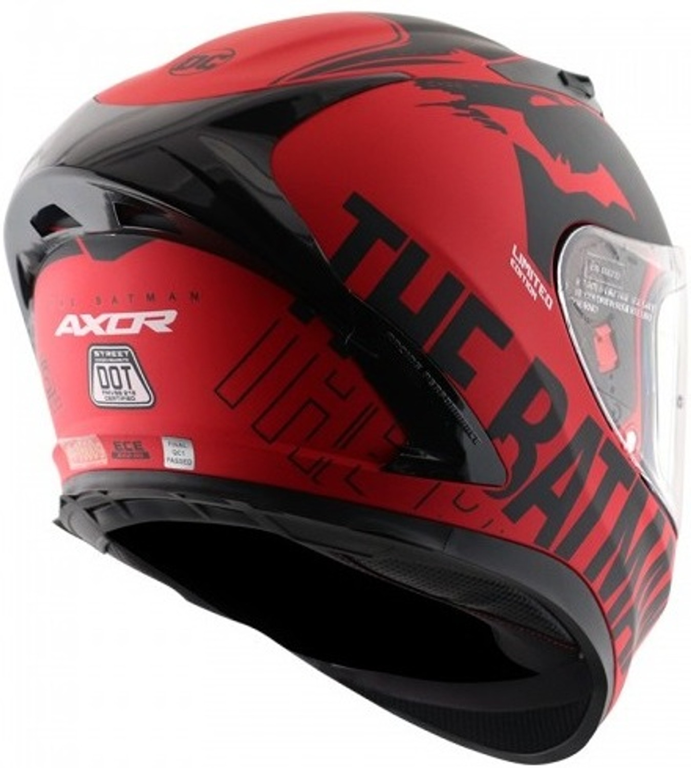 Image of Axor Street DC Batman Motorbike Helmet