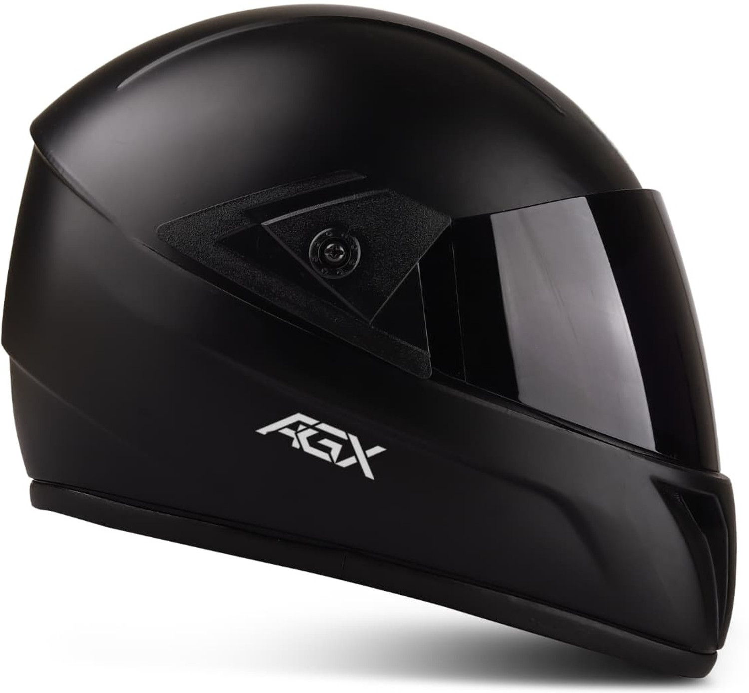 Image of Agx Apex with Unbreakable Smoke Visor ABS Material Unisex Motorbike Helmet