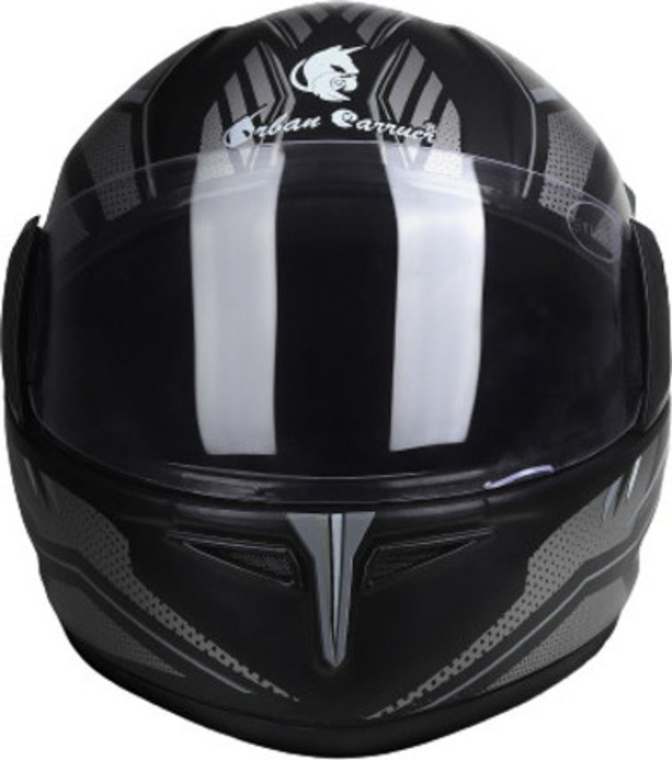 Image of urban carrier ABS Material Full Face Stylish Helmet with Clear Visor For Men(H15) Motorbike Helmet