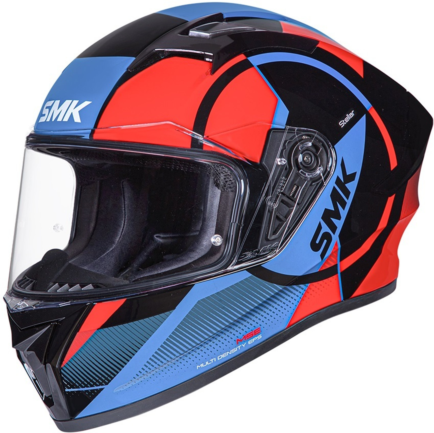 Image of SMK Stellar Sports Faro Motorbike Helmet