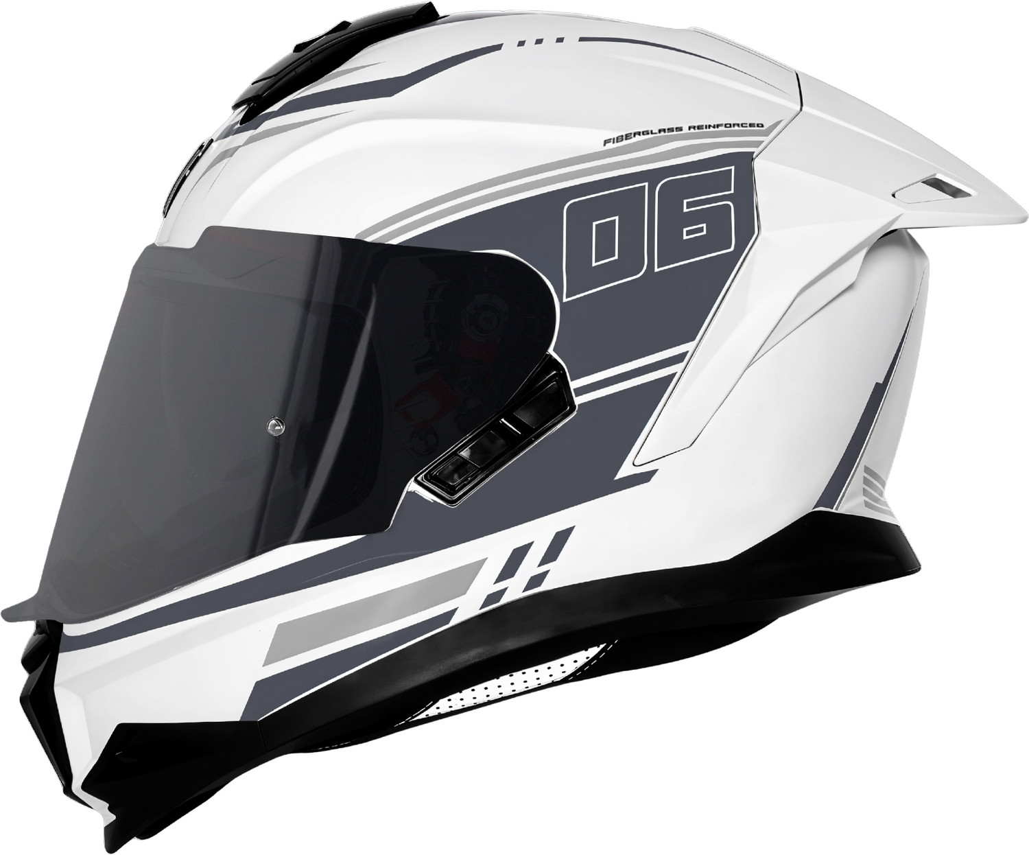 Image of Steelbird SBH-57 Fighter F13 ISI and DOT Certified Full Face Graphic Helmet for Men Motorbike Helmet