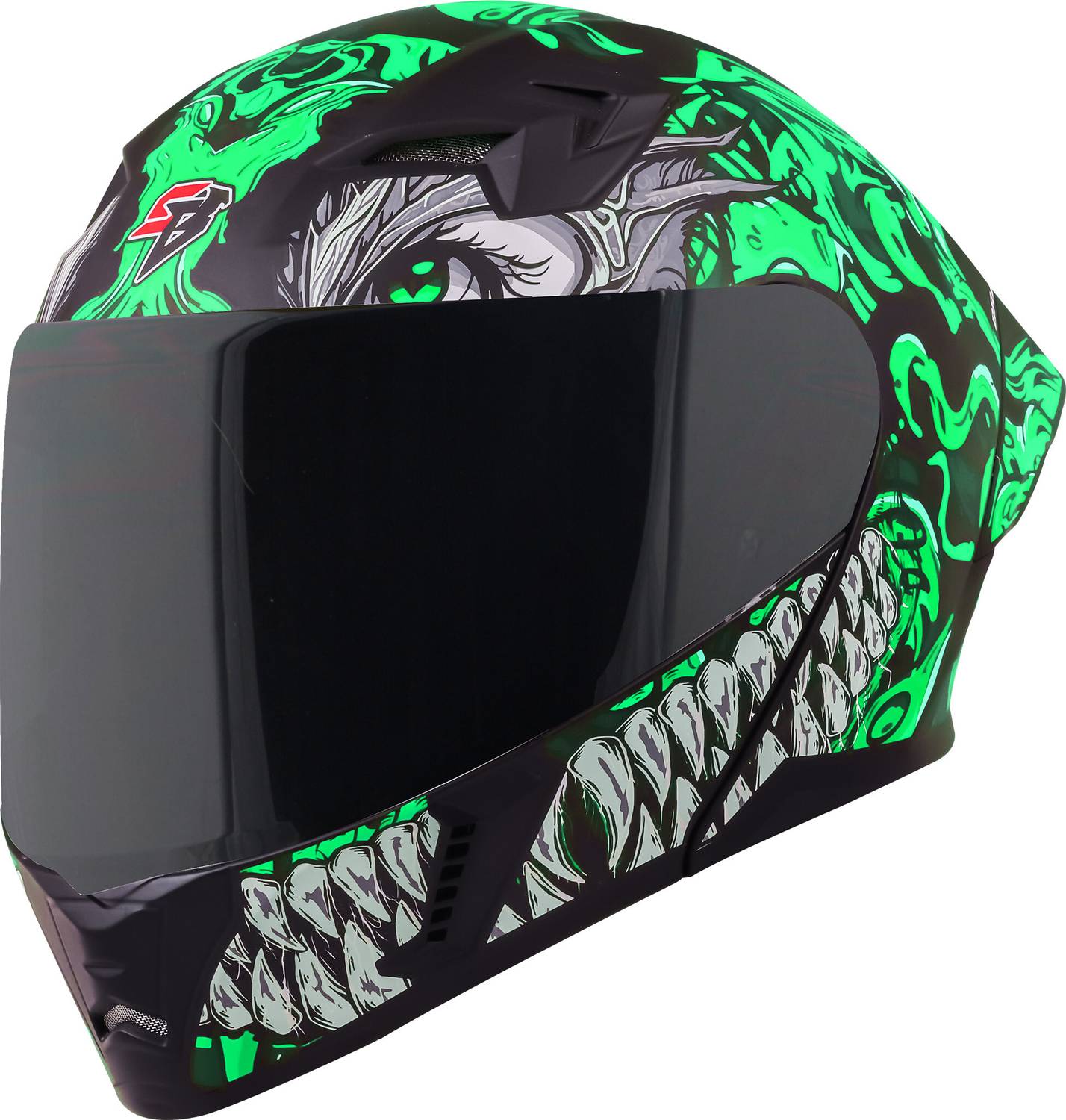 Steelbird SBA-20 Draco Flip-Up Helmet - Image 1