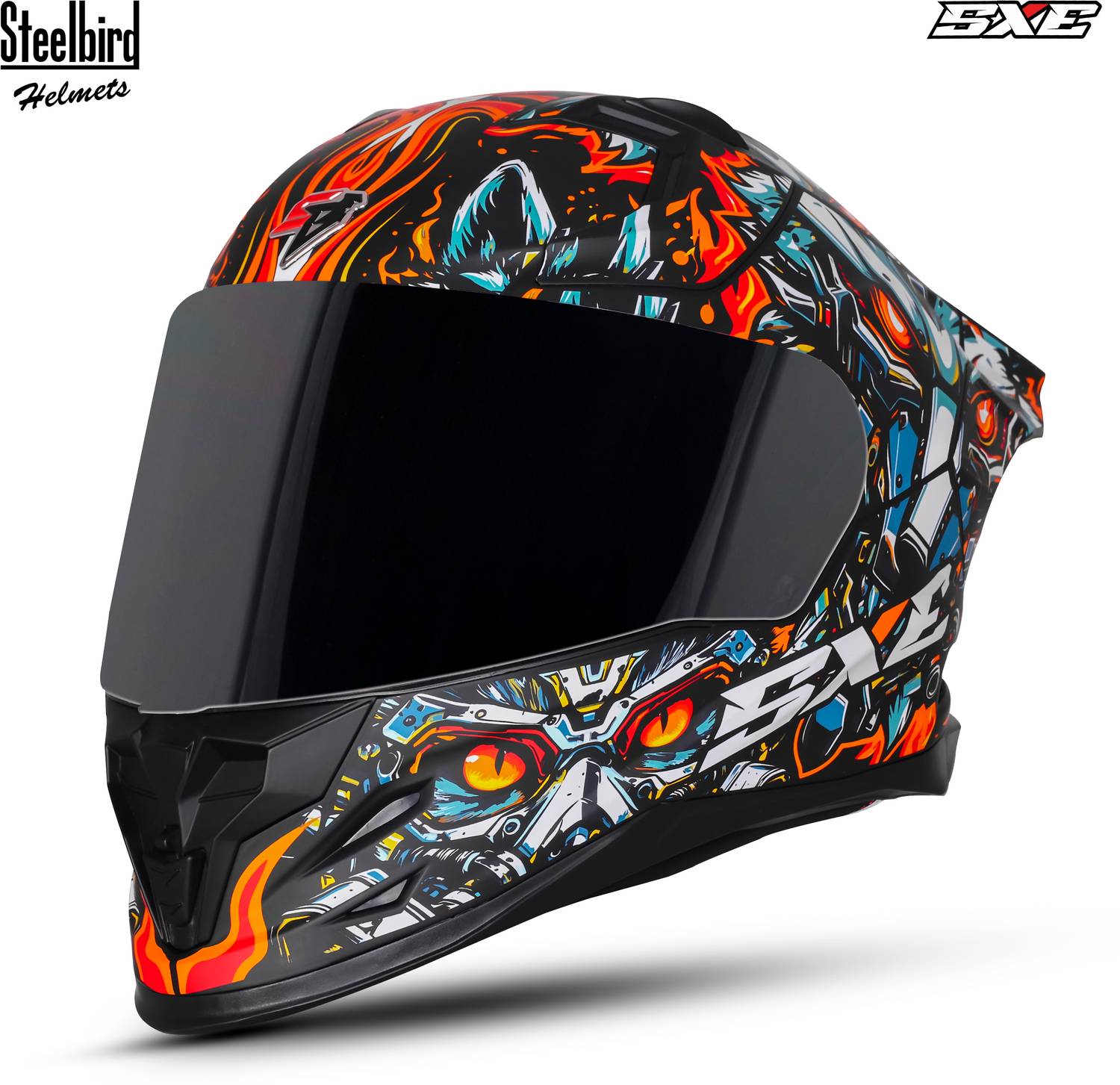 Steelbird SBH 61 SXE X1 Pinlock ISI and Dot Certified Full Face