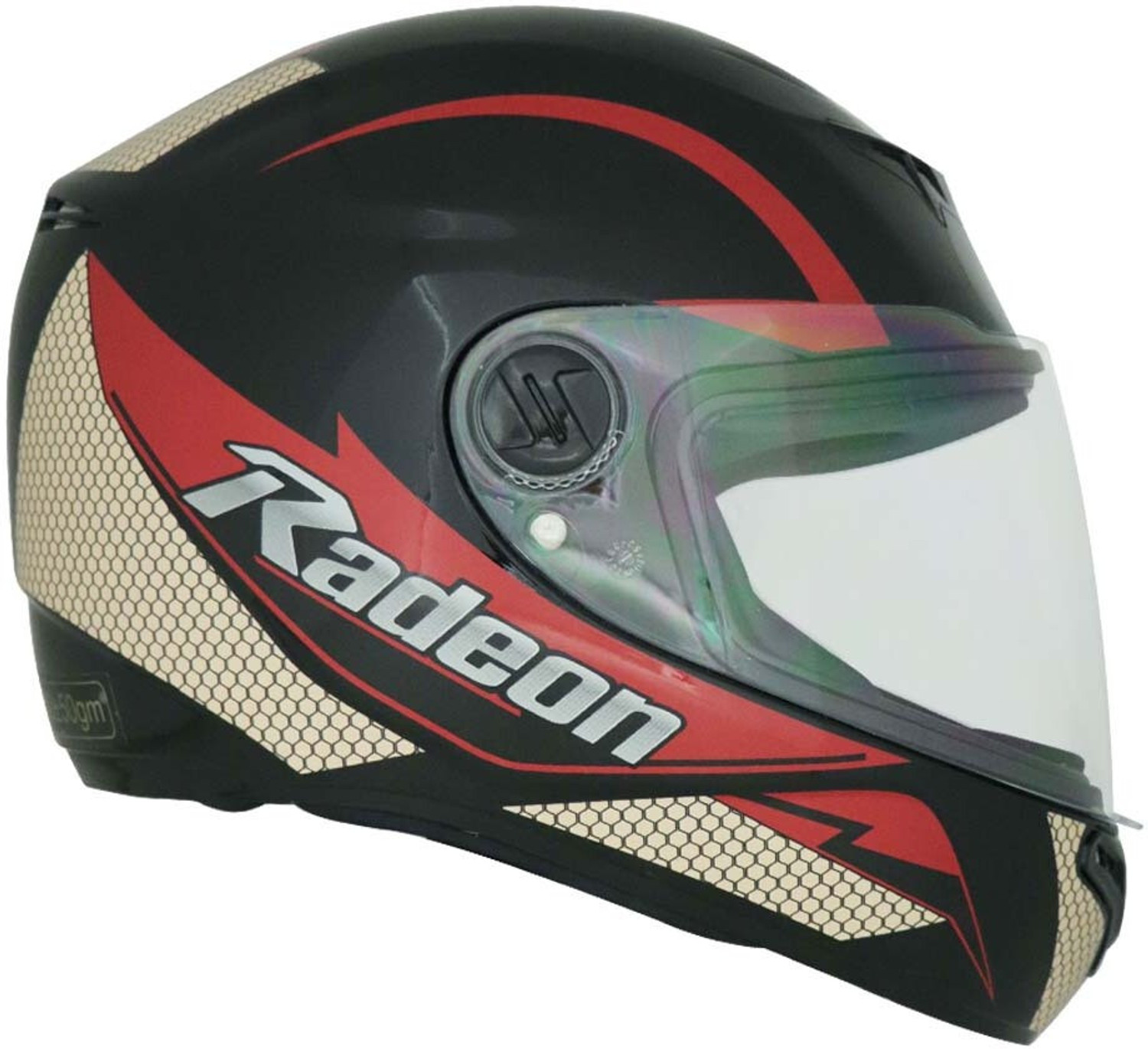Image of TVS Helmet Radeon FF FX20 Red X Large Motorbike Helmet
