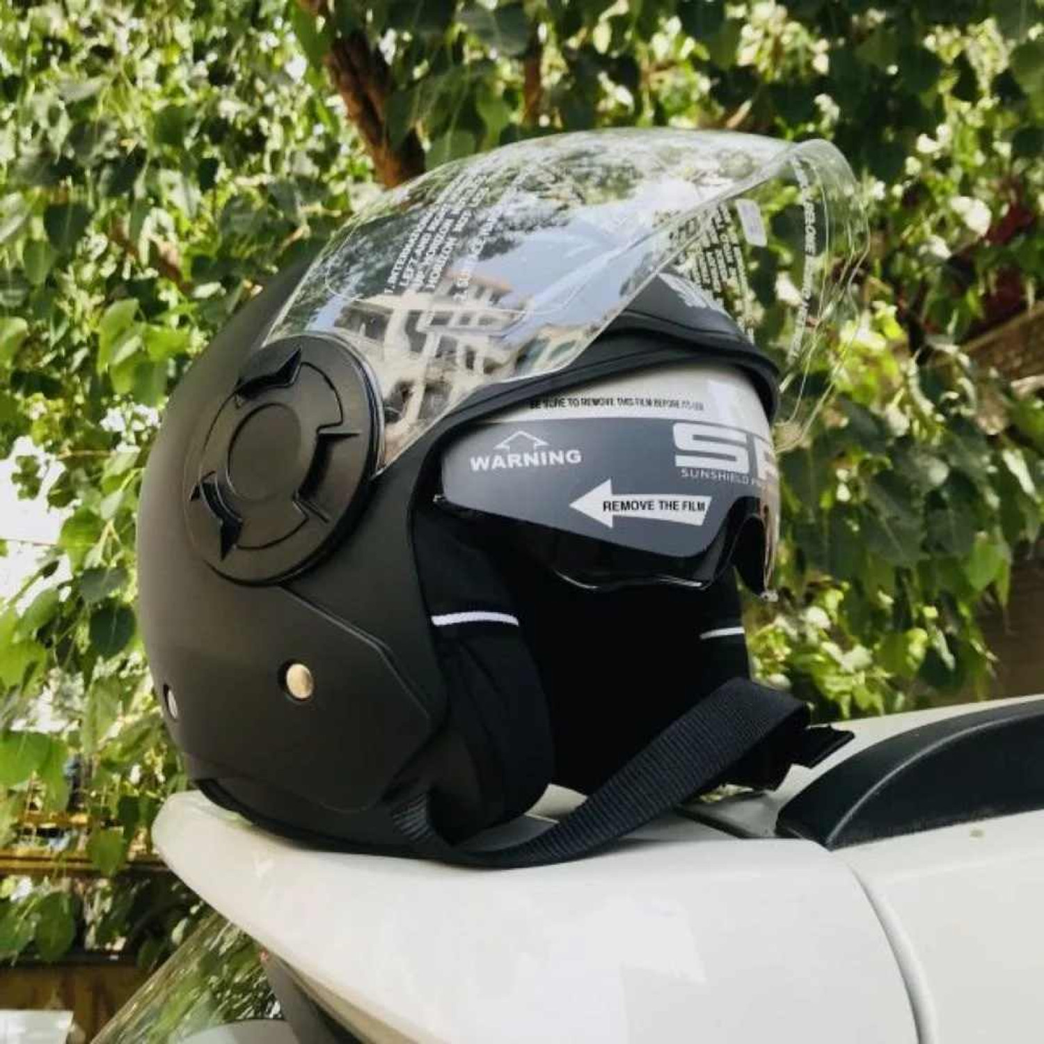 Image of Steelbird Air SBH-31 DRX ISS Motorsports Helmet