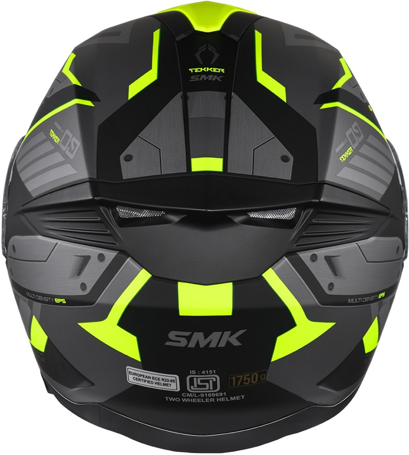 Image of SMK Gullwing Tekker with Dual Visor MA-264 Motorbike Helmet