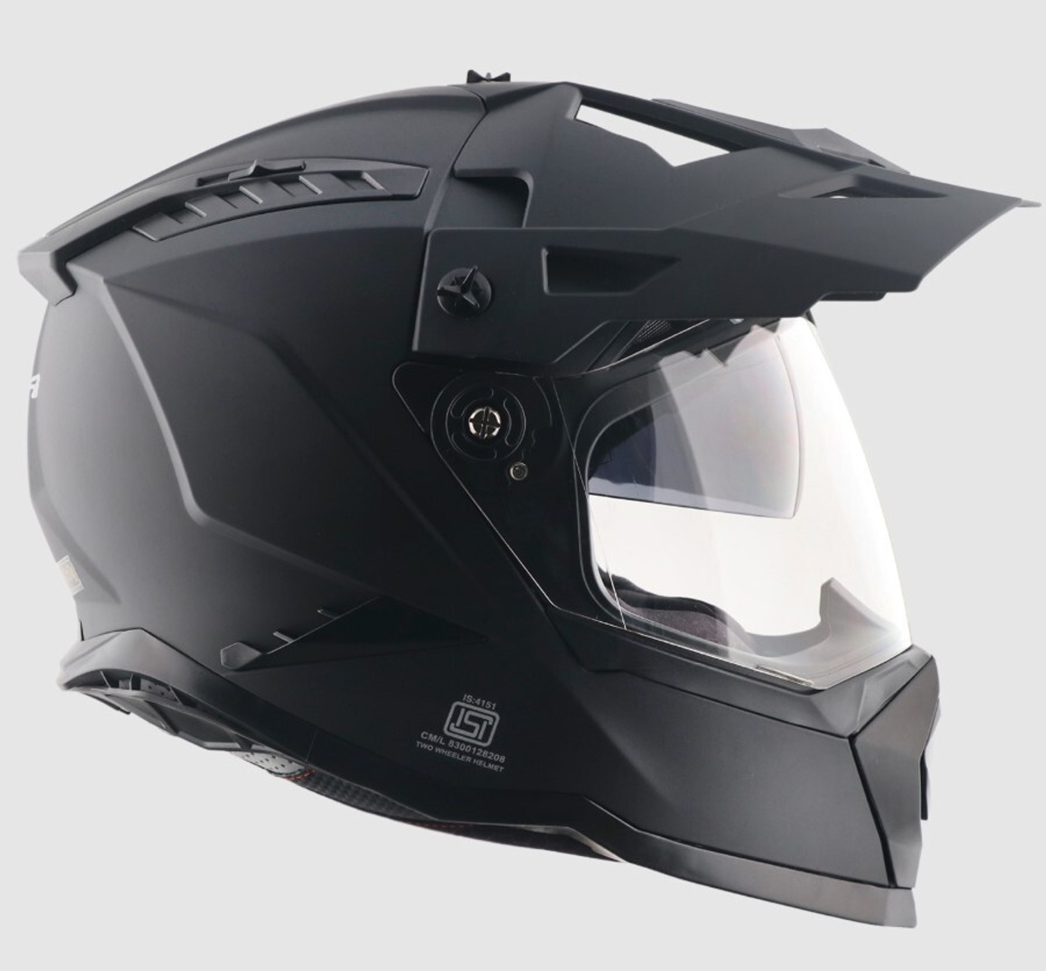 Image of VEGA VF-11 Dirt-X Solid Motorbike Helmet