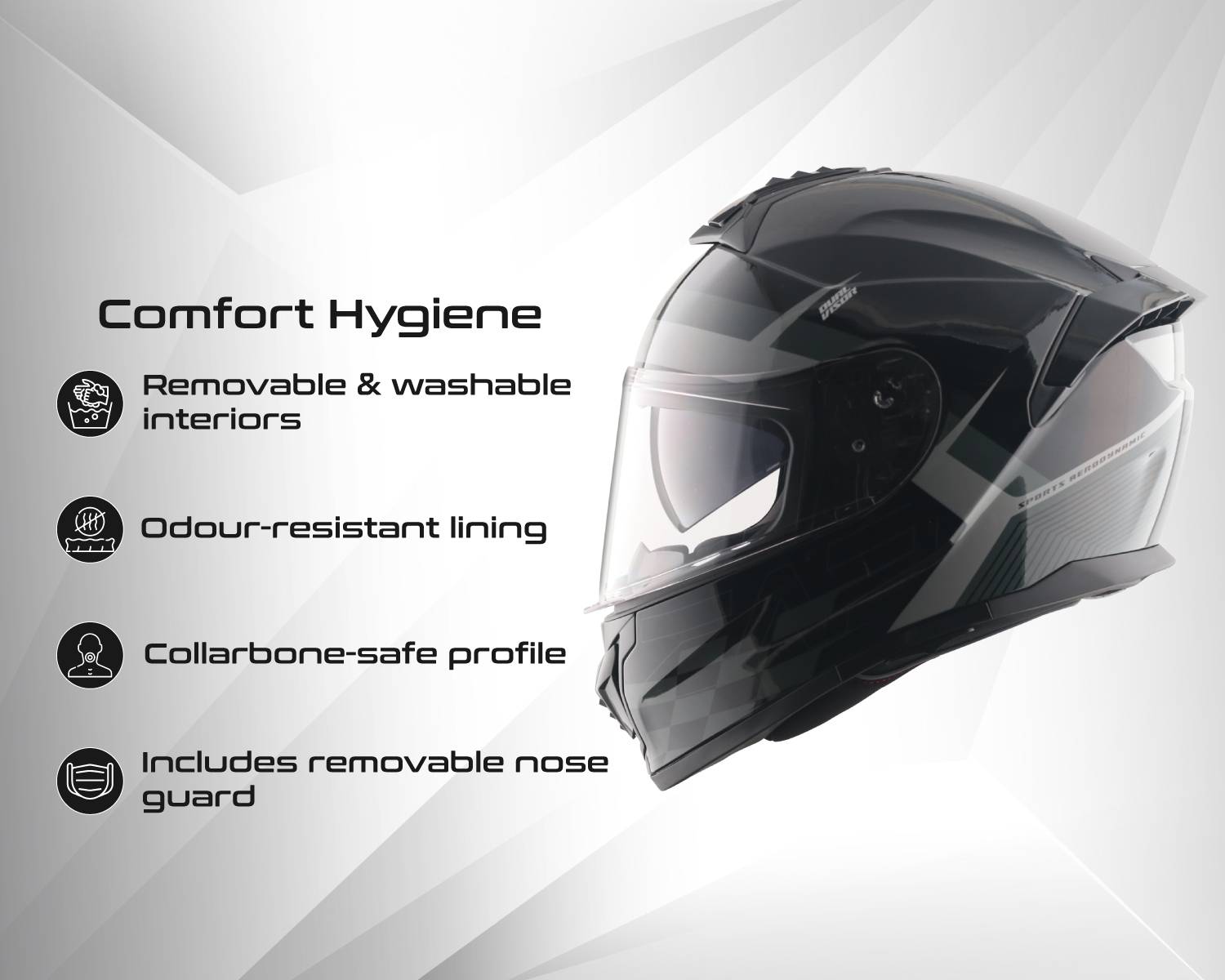 VEGA Zap DV Alliance Motorbike Helmet - Buy VEGA Zap DV Alliance