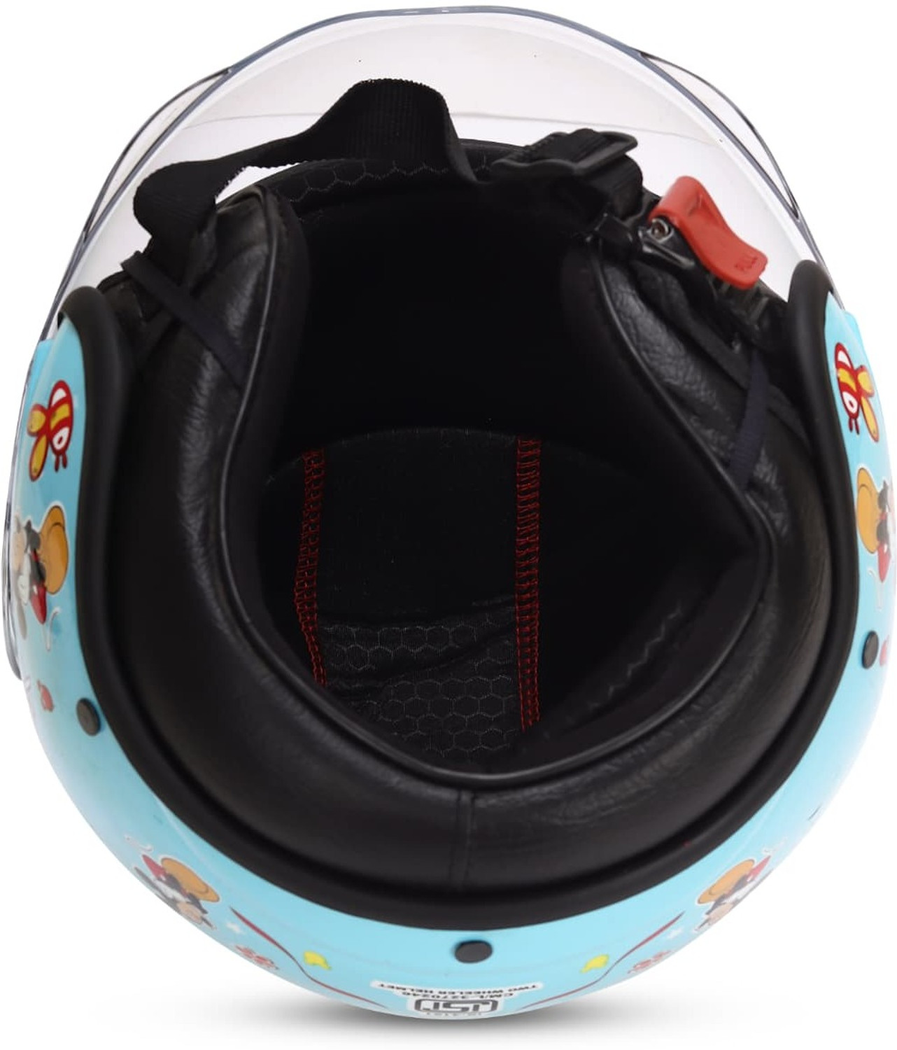 Image of Agx ABS Material Unisex with Unbreakable Visor Motorbike Helmet