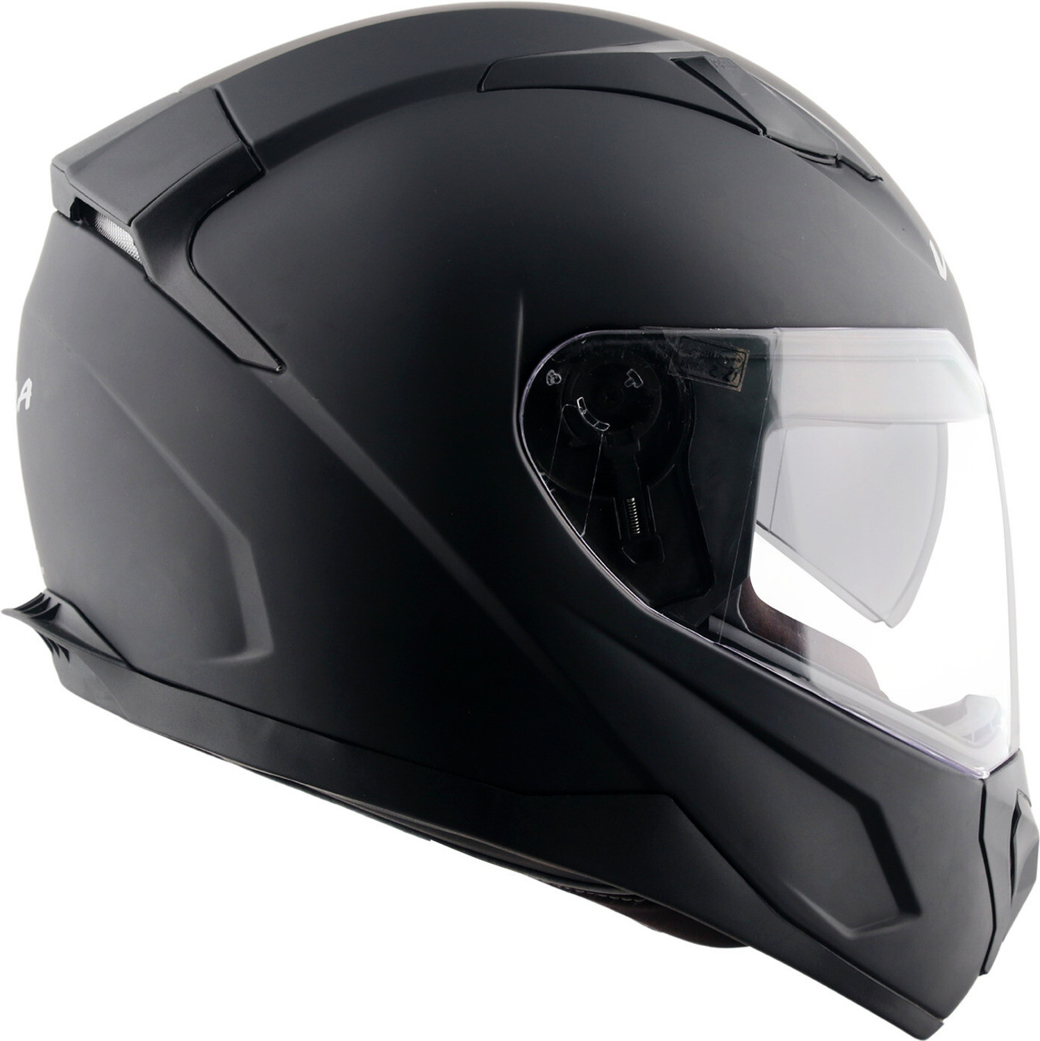 Image of VEGA Rapid DV with Spoiler and Extra Smoke Visor Motorbike Helmet