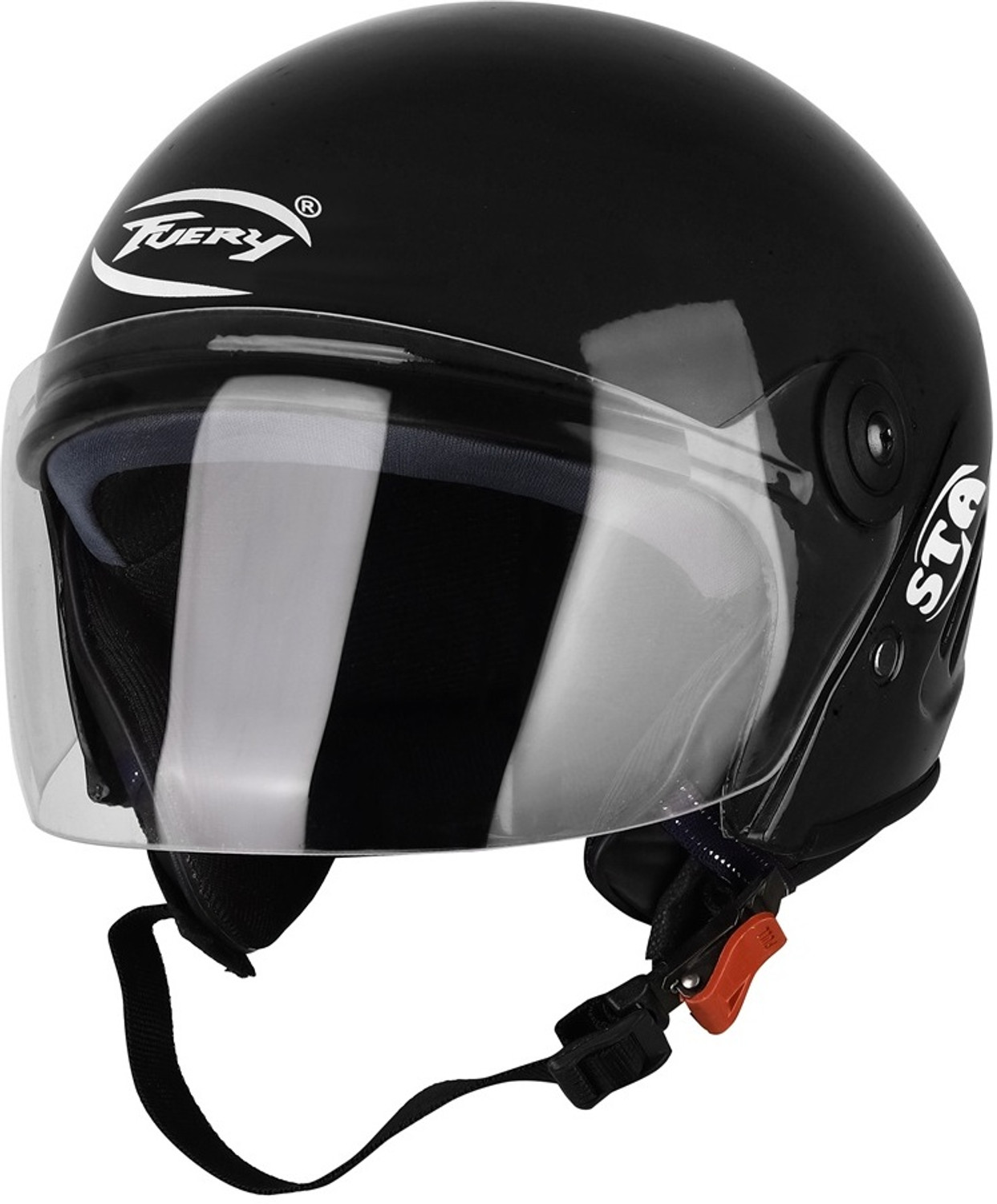 Image of fuery TRACK HALF FACE HELMET Motorbike Helmet