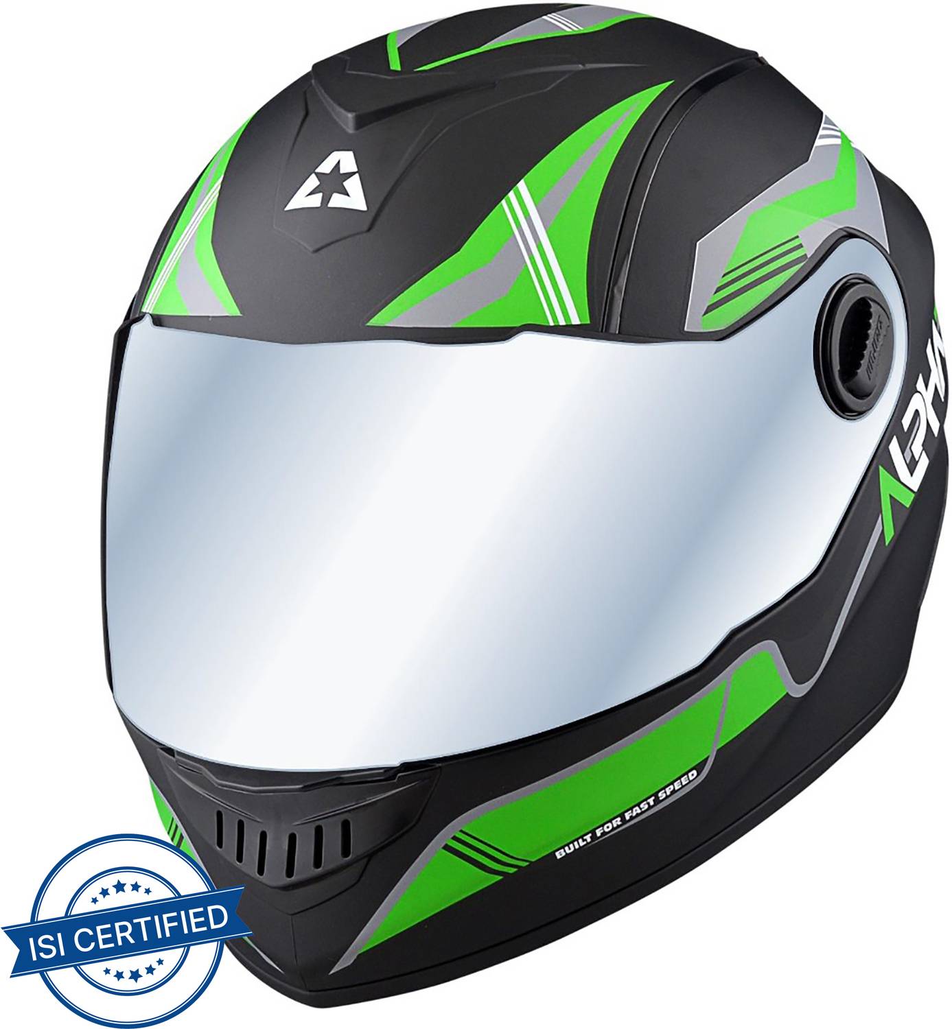 Aaron Alpha Decor Active Motorbike Helmet