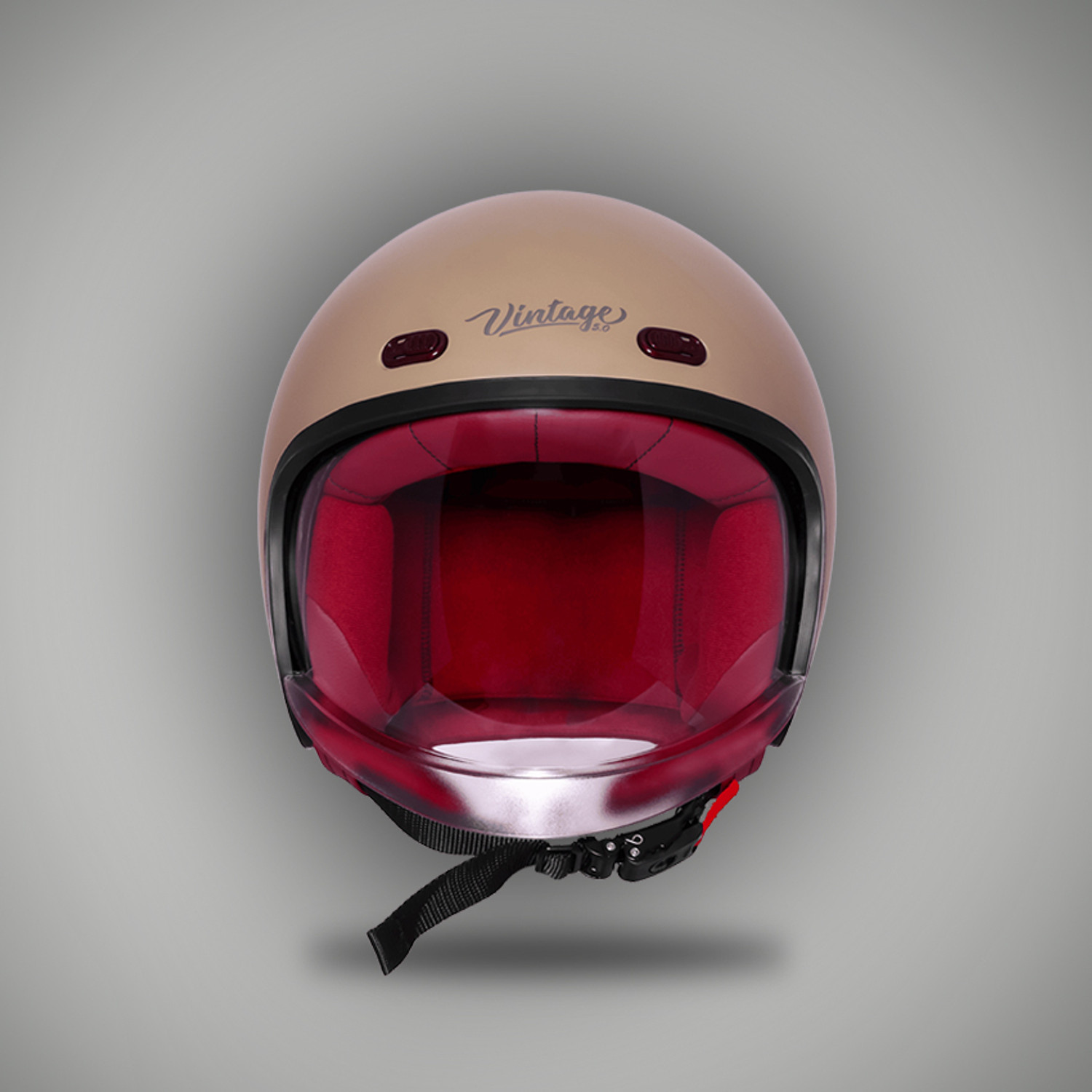 Image of Steelbird SBH 67 Vintage DOT Motorbike Helmet