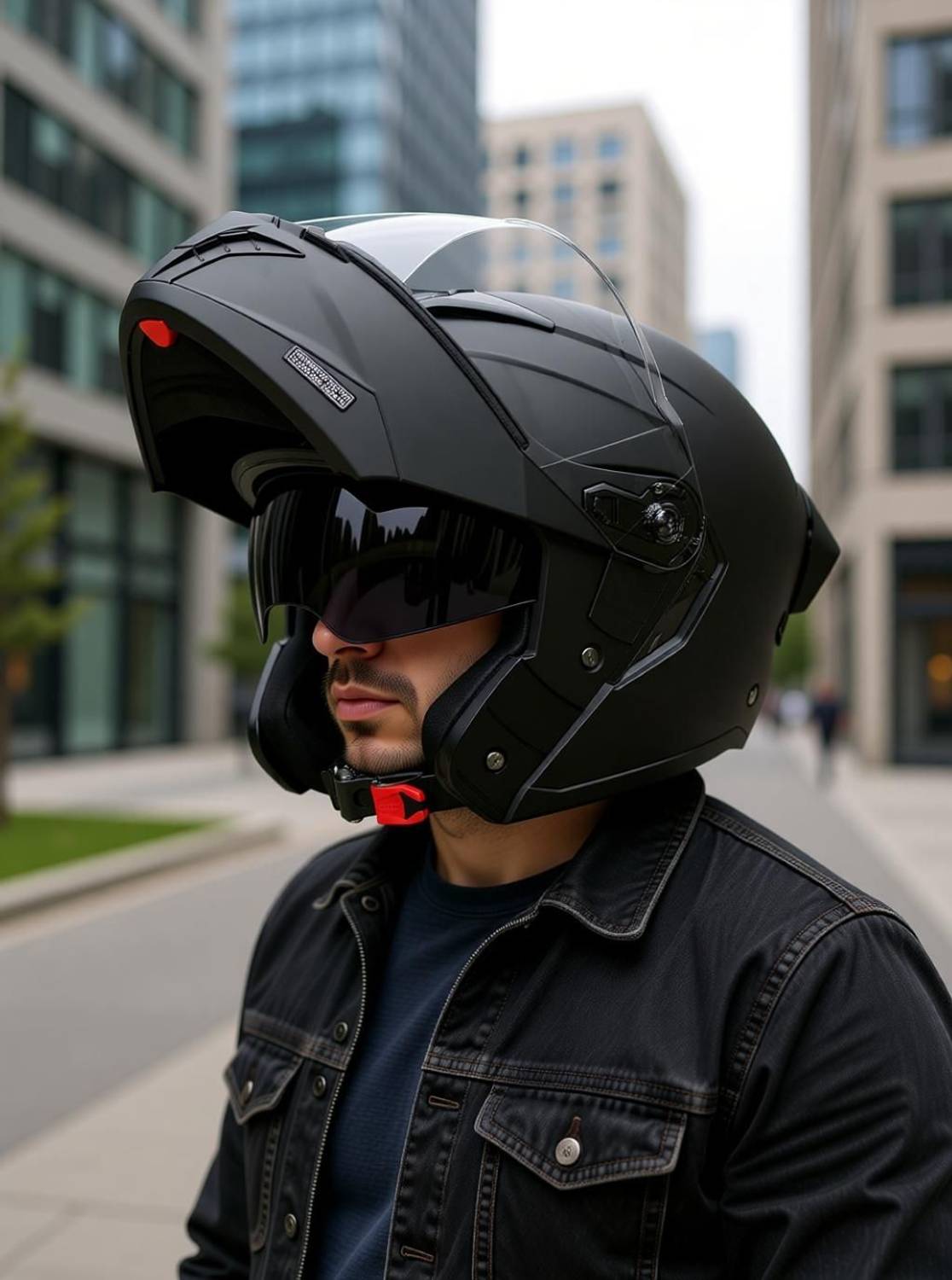 STUDDS Trooper Flip-up Full Face Helmet - Image 2
