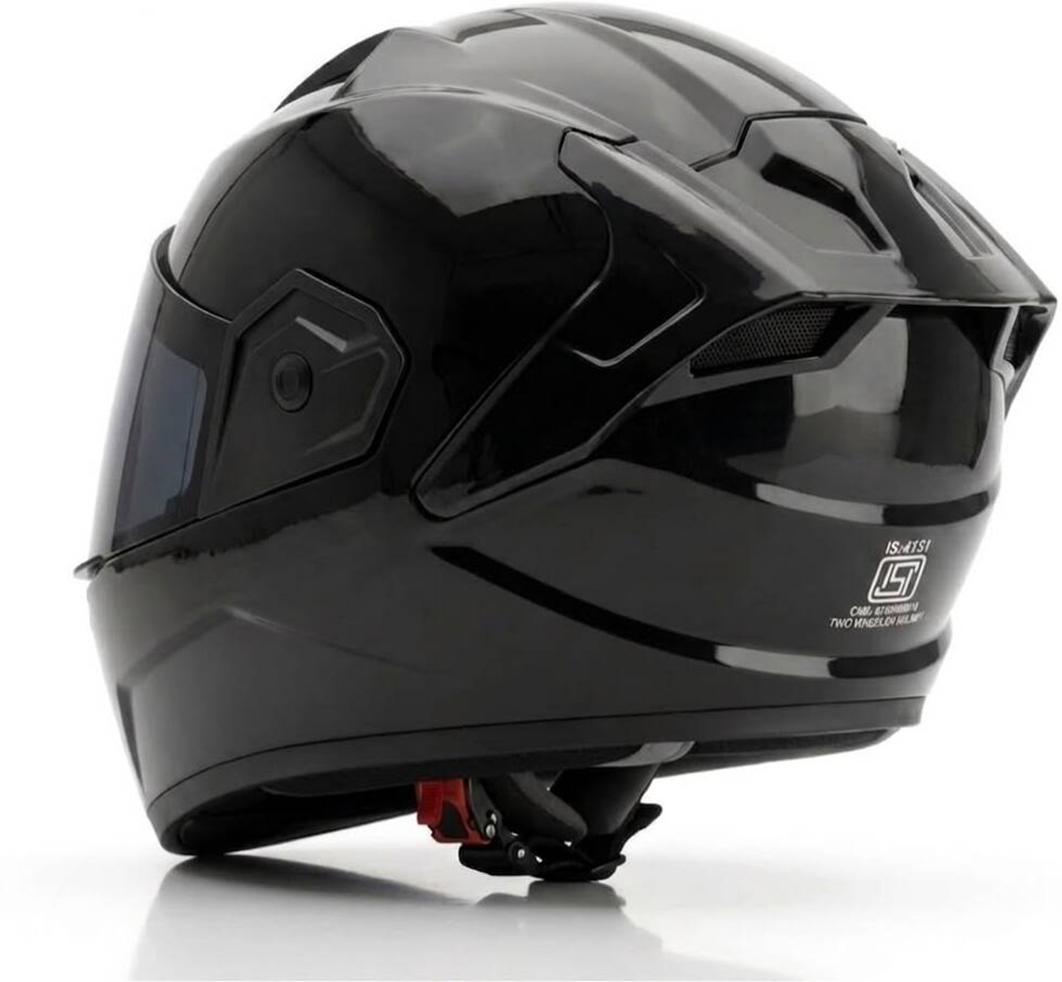 Image of Agx with Unbreakable Visor and Spoiler ABS Material Unisex Motorbike Helmet