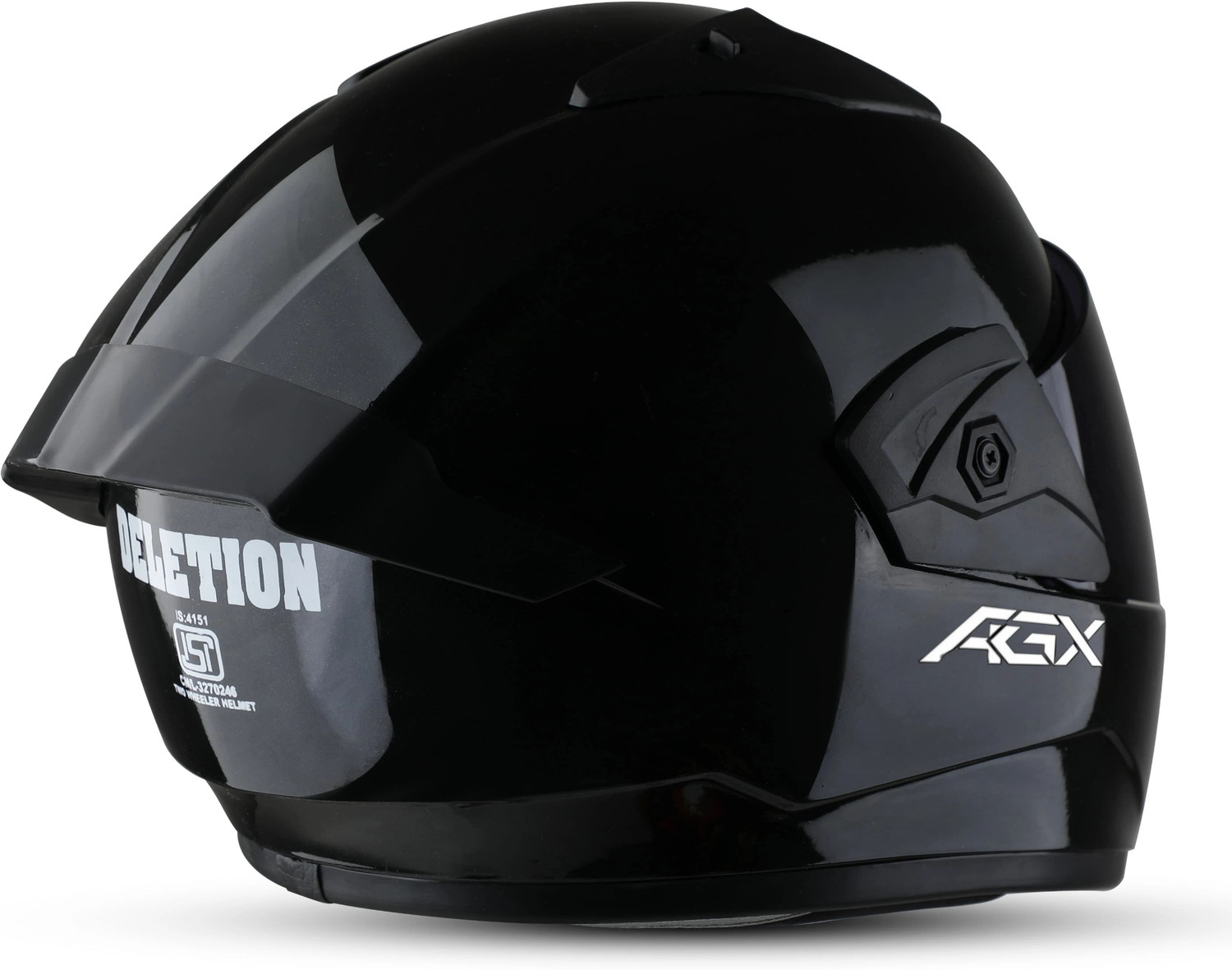 Image of FOROLY Wonder ABS Material Spoiler with Black Visor Motorbike Helmet