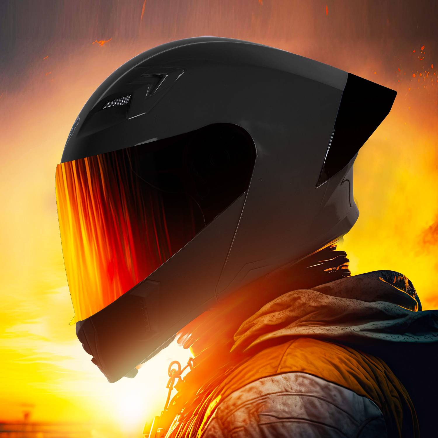 Steelbird SBA-20 7Wings Flip-Up Helmet - Image 5