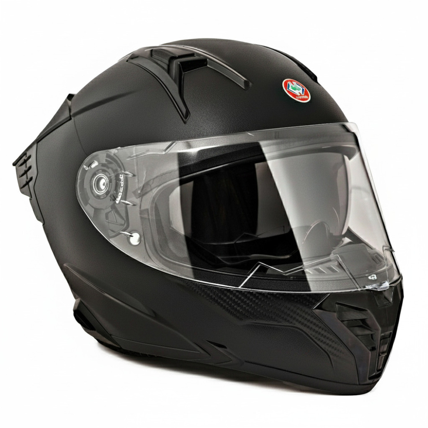 Image of 4U SUPREME SUPER B Full Face ISI Marked 100% ABS with Unbreakable Dual Visor Motorbike Helmet