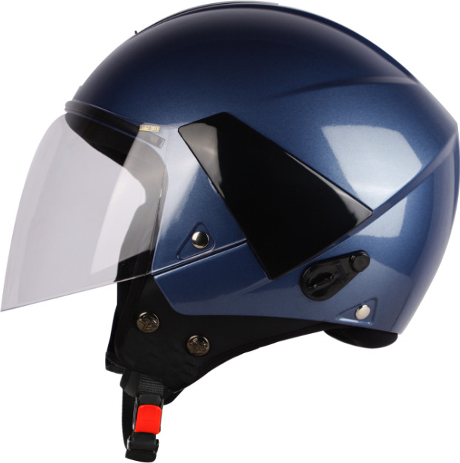 Image of Steelbird Air Sbh-5 Triple Nine ISI Certified Open Face Glossy 600mm Large Motorbike Helmet