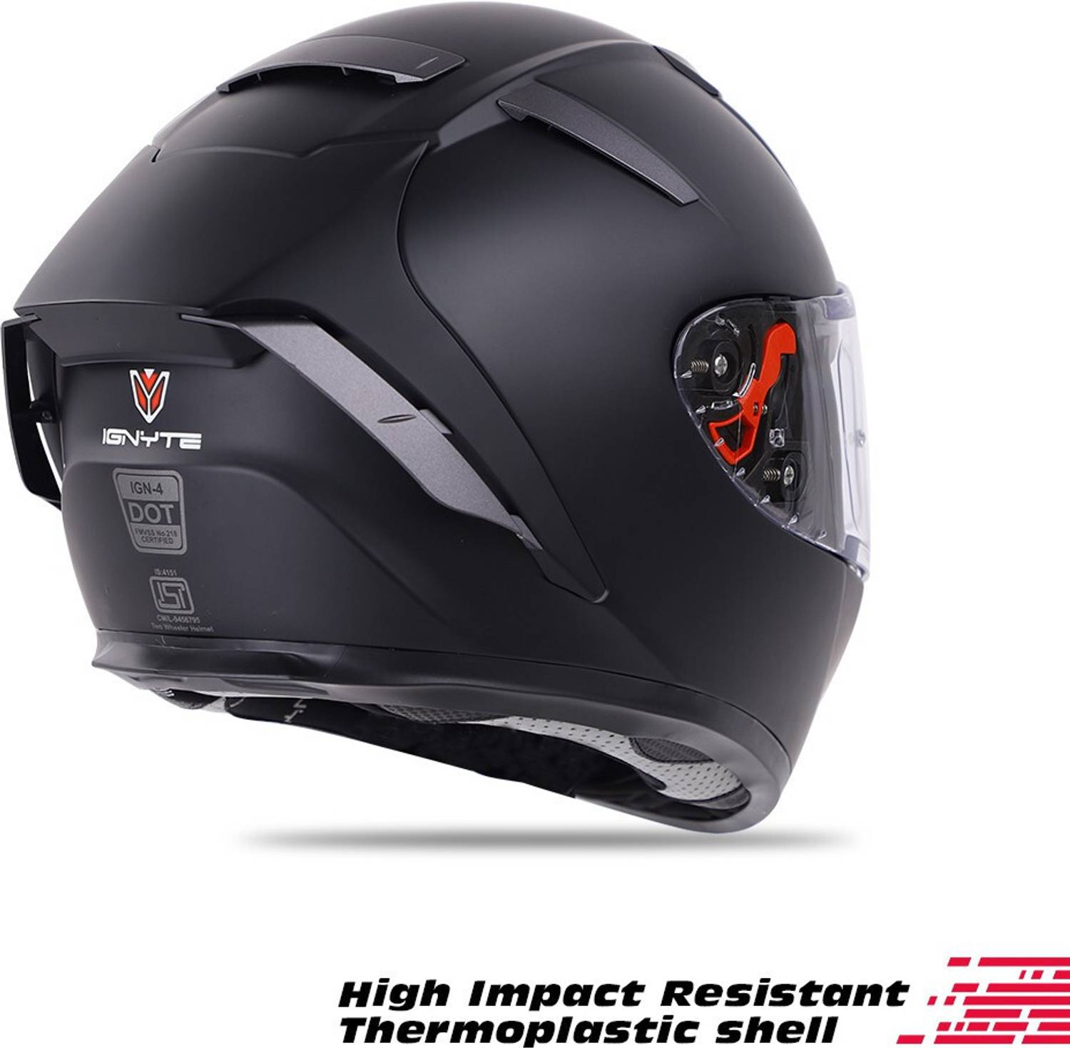 IGNYTE -4 Full Face Motorbike Helmet - Image 4