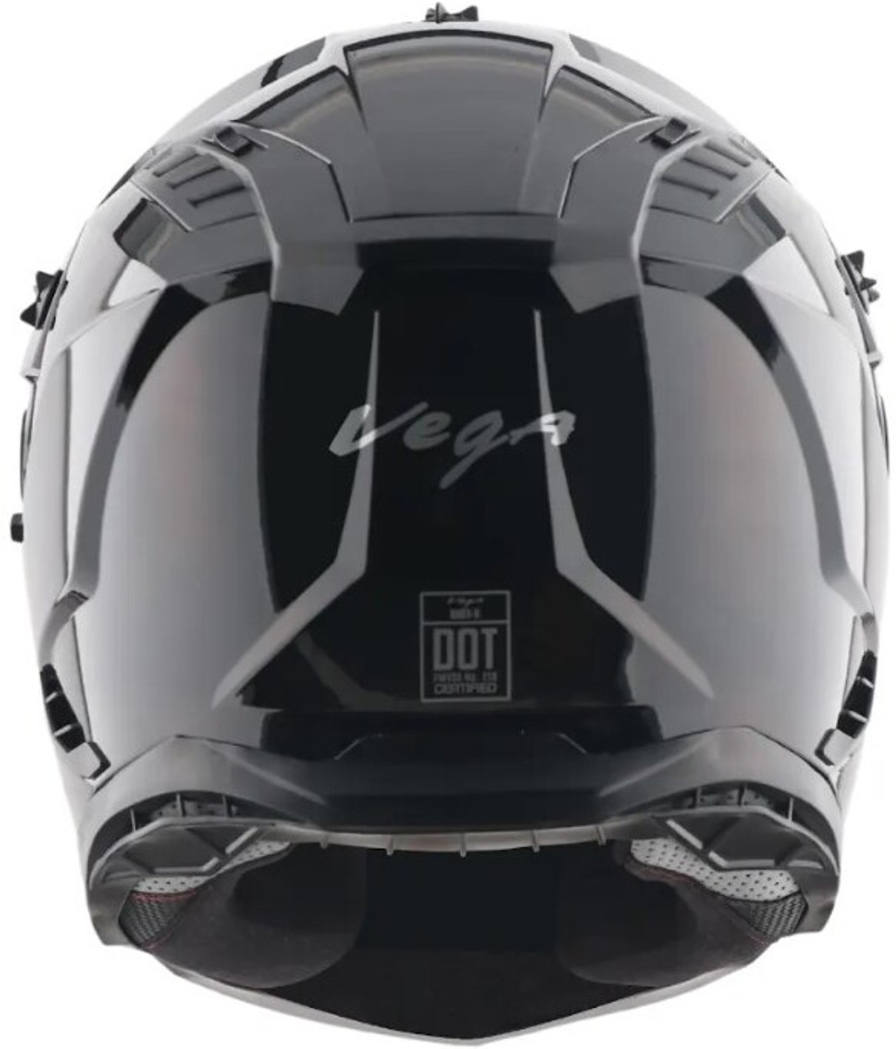 Image of VEGA VF-11 Dirt-X Solid Motorbike Helmet