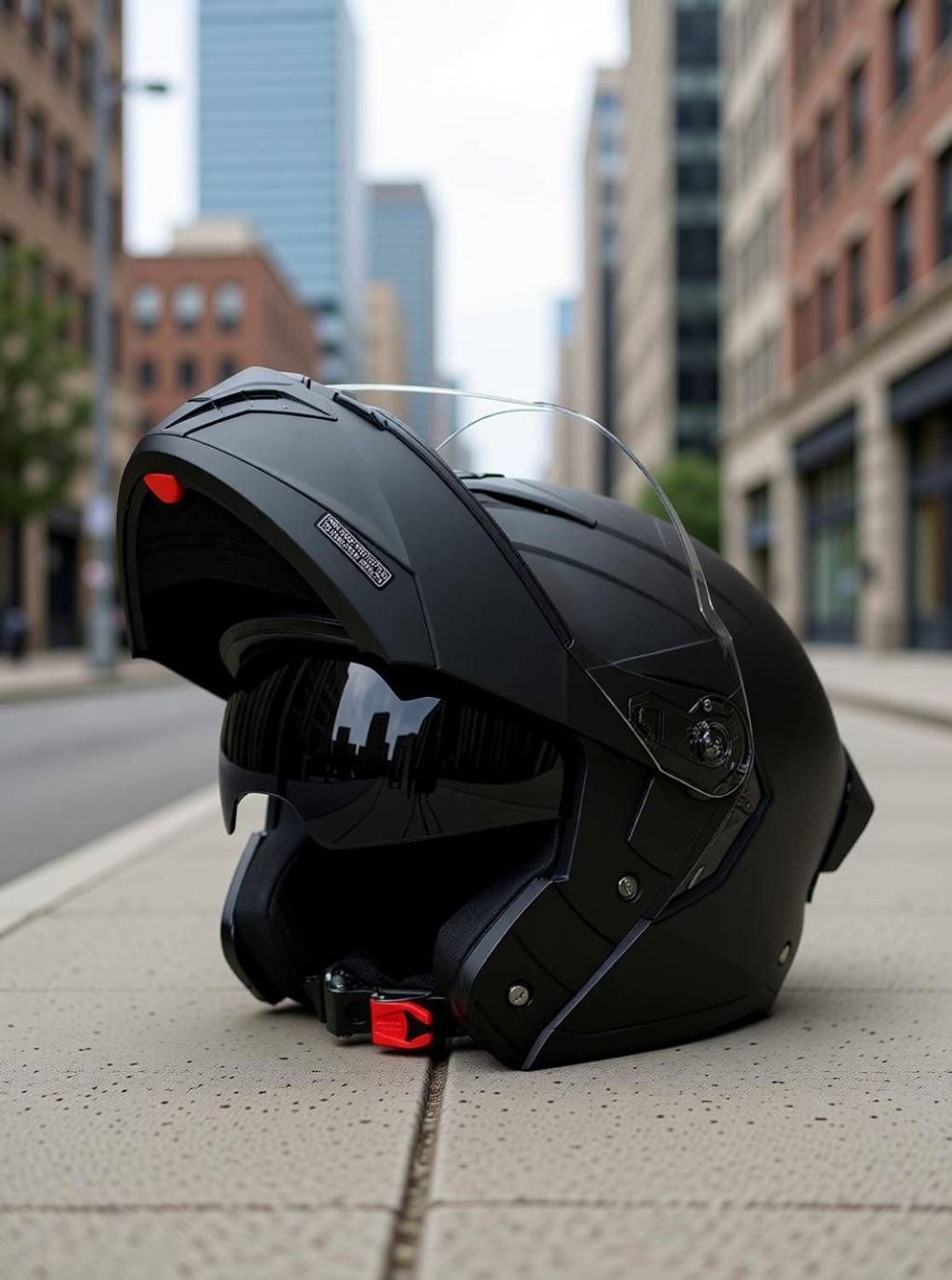 STUDDS Trooper Flip-up Full Face Helmet - Image 3