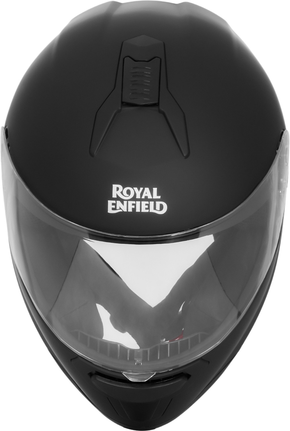 Image of ROYAL ENFIELD Quest Full Face with Visor | ISI & DOT | for Men and Women Motorbike Helmet (Matt Black)