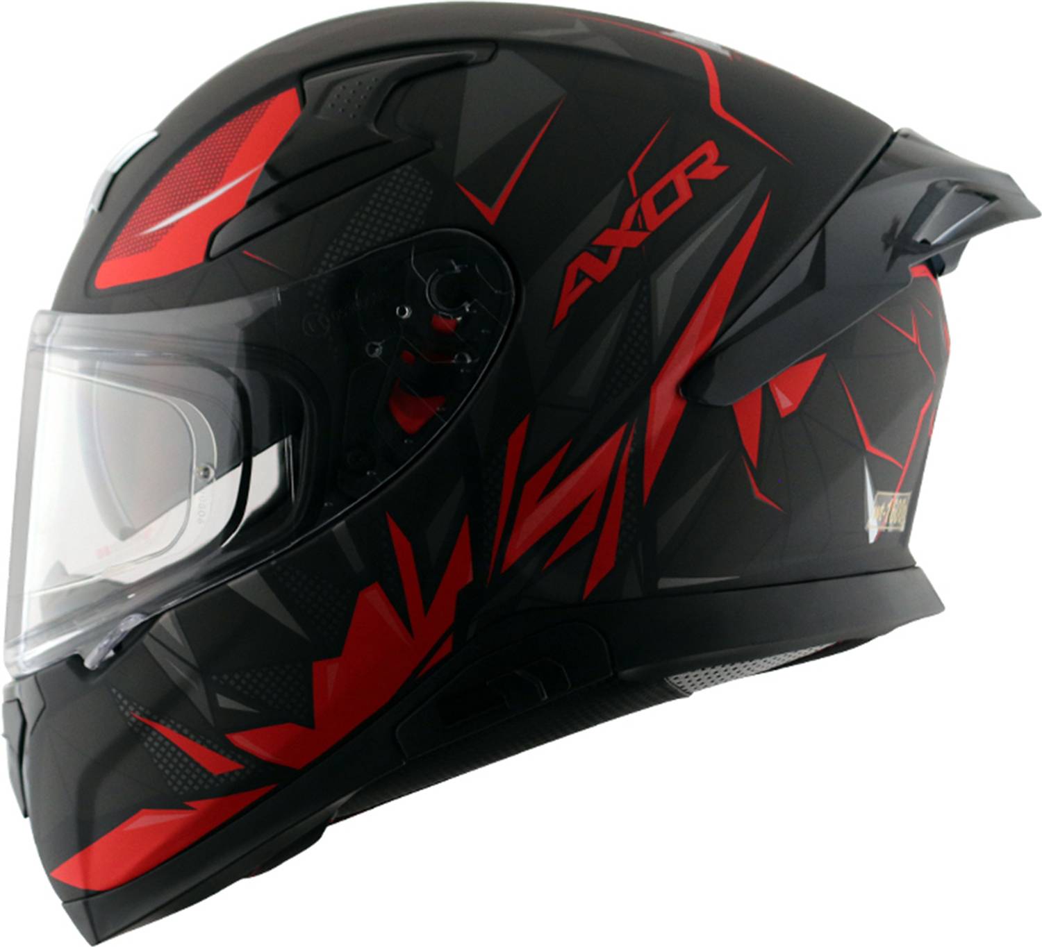 Axor Apex Hunter Motorbike Helmet Black - Image 1