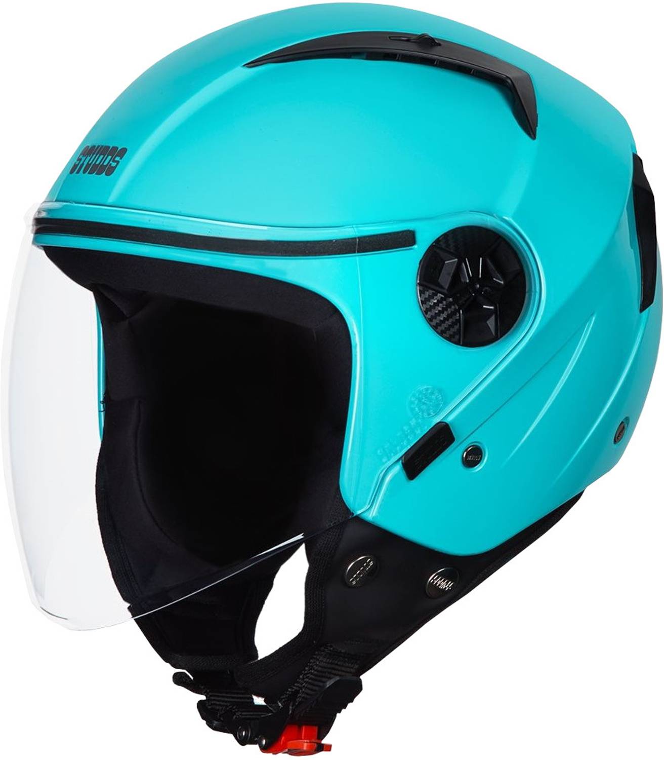 STUDDS Open Face Helmet Vogue Green - Image 1