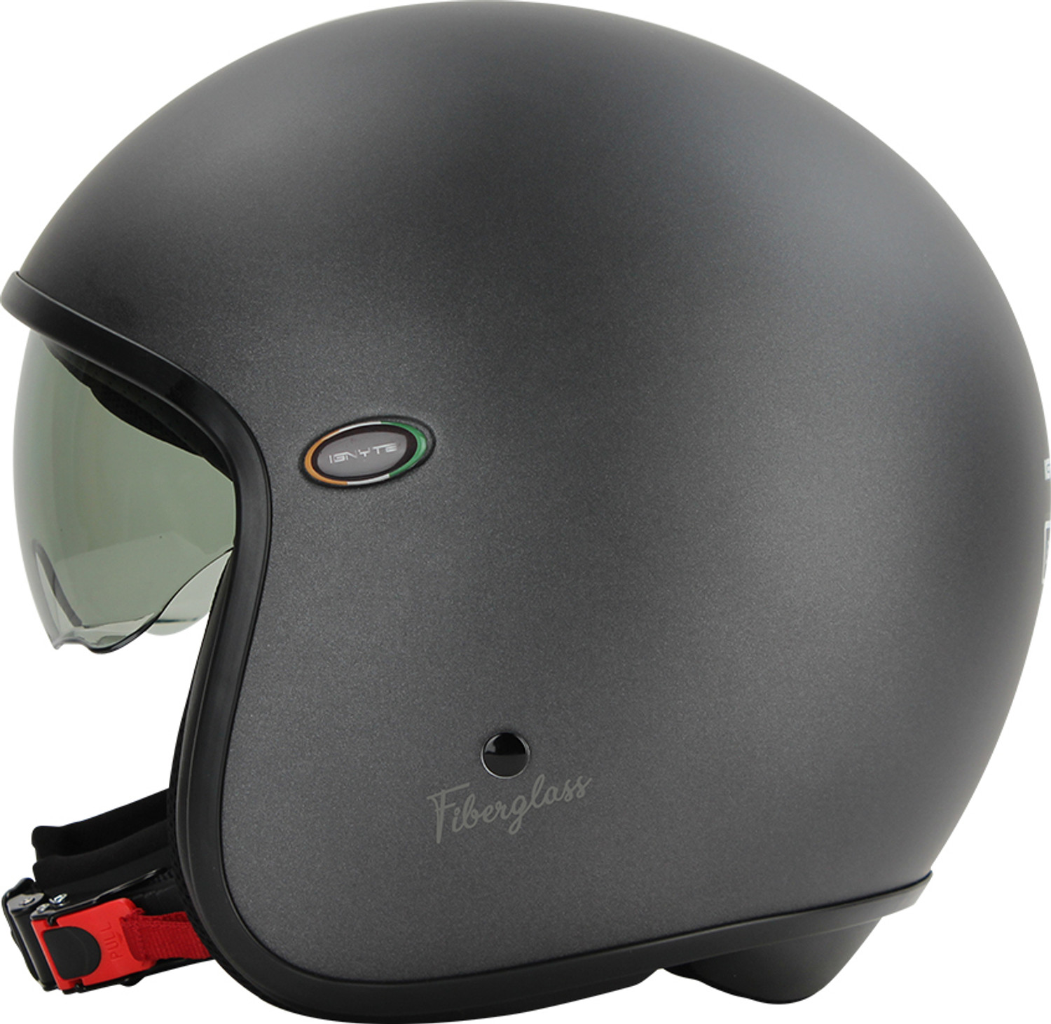 Image of IGNYTE IGN-10 ECE 22.05 /ISI /DOT Certified Open Face Helmet with Smoke Sun Shield Motorbike Helmet