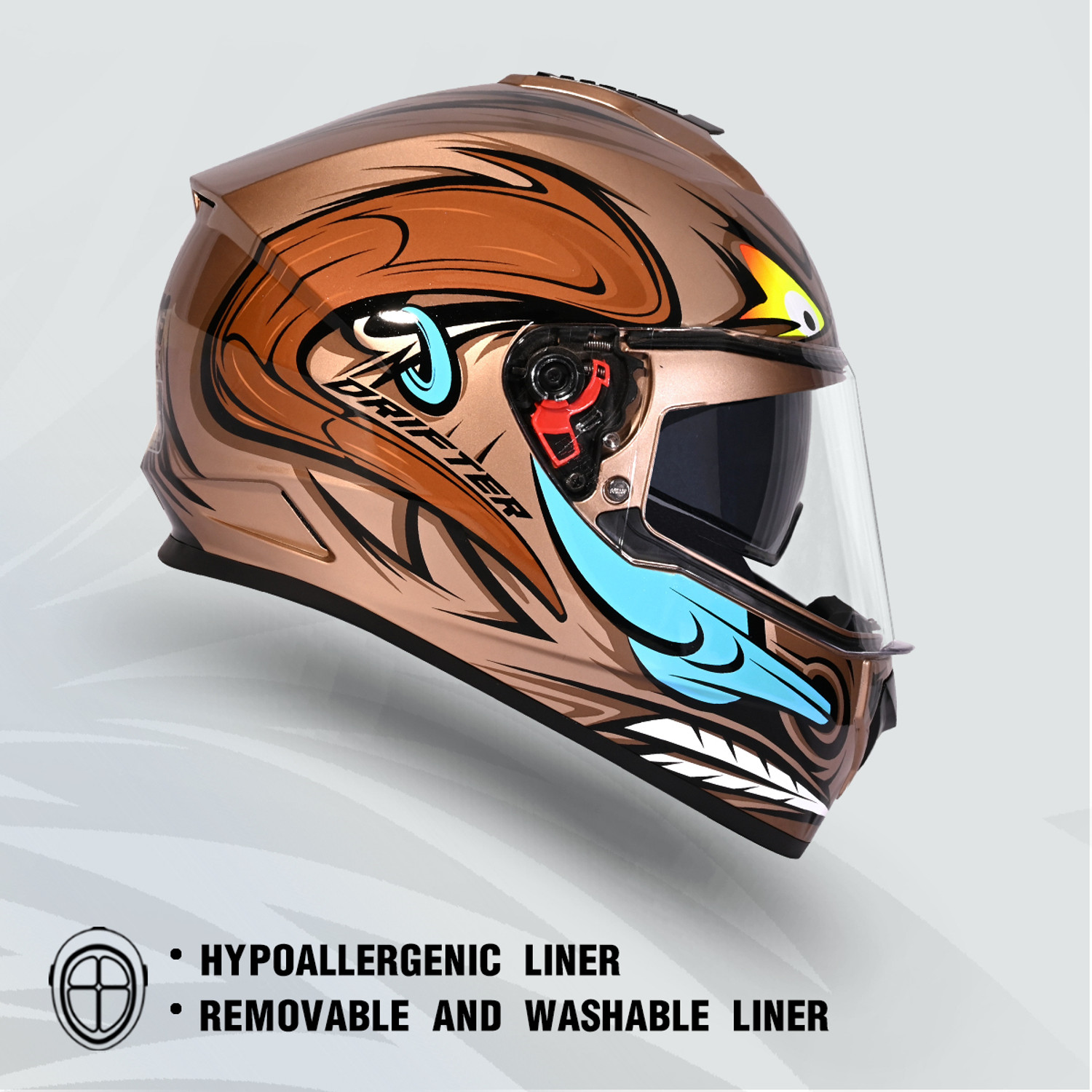Image of STUDDS Drifter D4 Motorbike Helmet