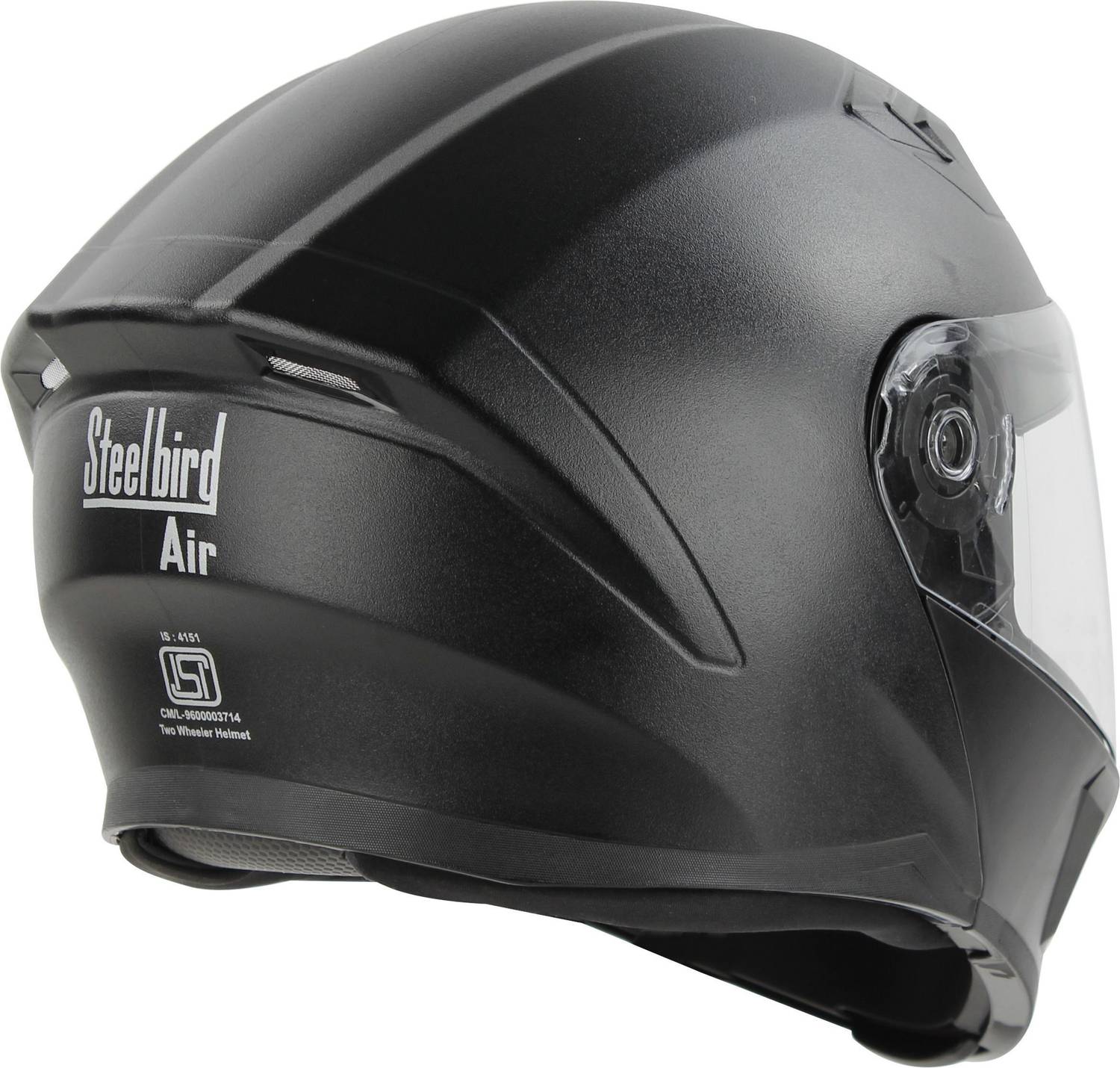 Steelbird Air SBA-19 R2K Black 580mm Helmet - Image 4